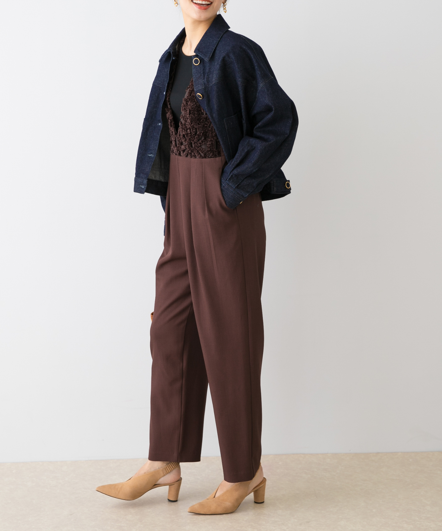 身長：166cm サイズ：38