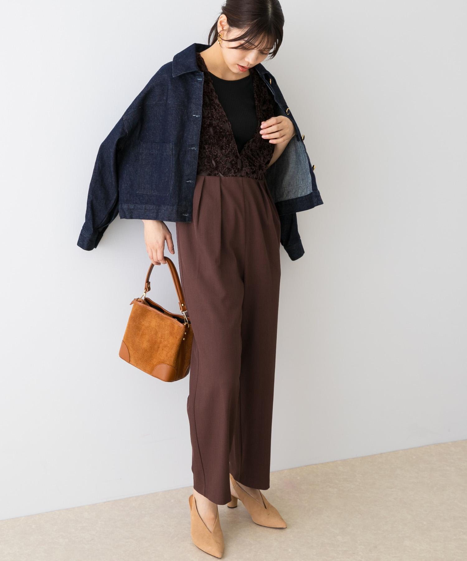 身長：166cm サイズ：38