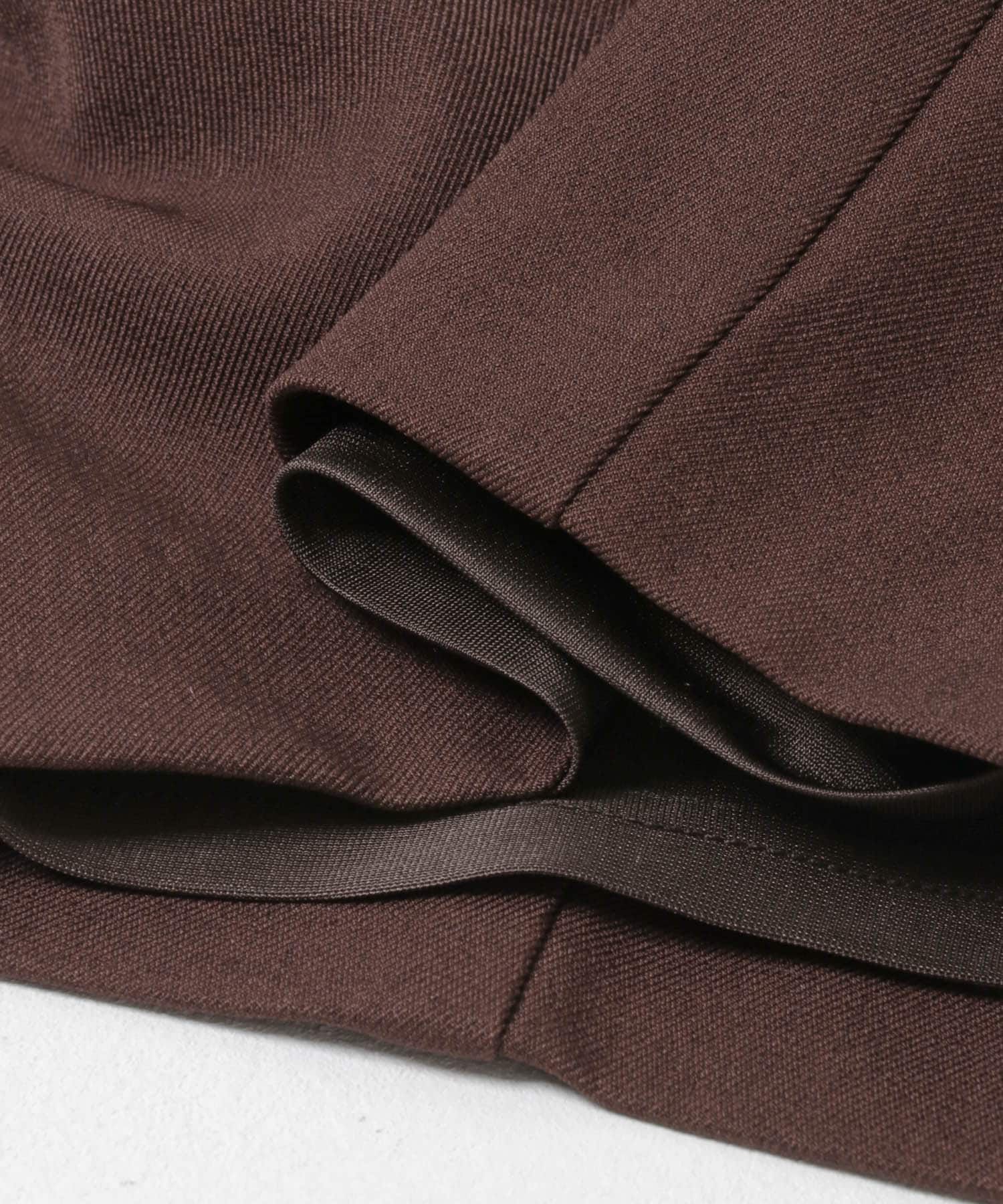 F by ROSSO　モールレース切替オールインワン BROWN 36