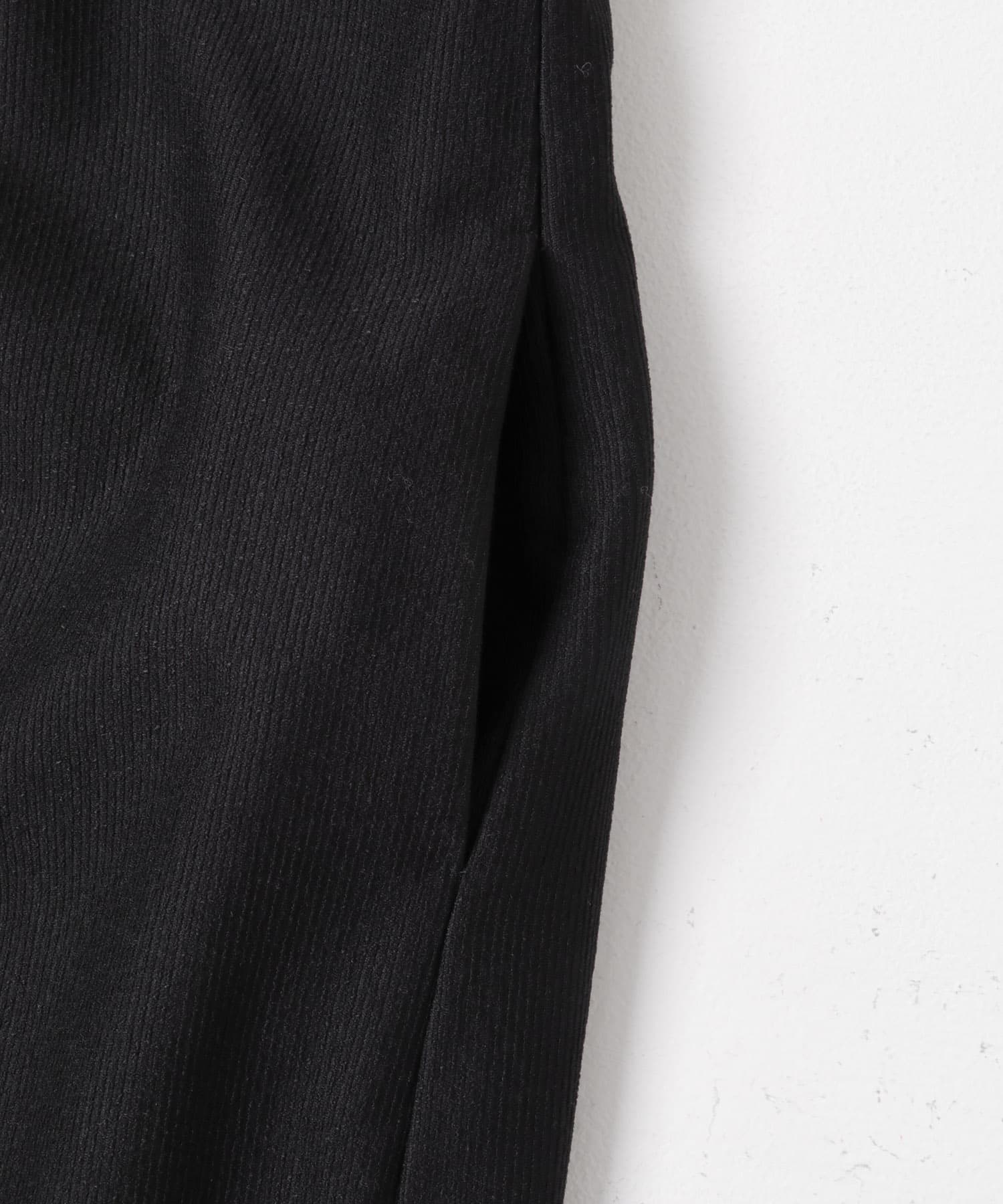 F by ROSSO　ピケ2WAYミニジャンパーワンピース BLACK Free