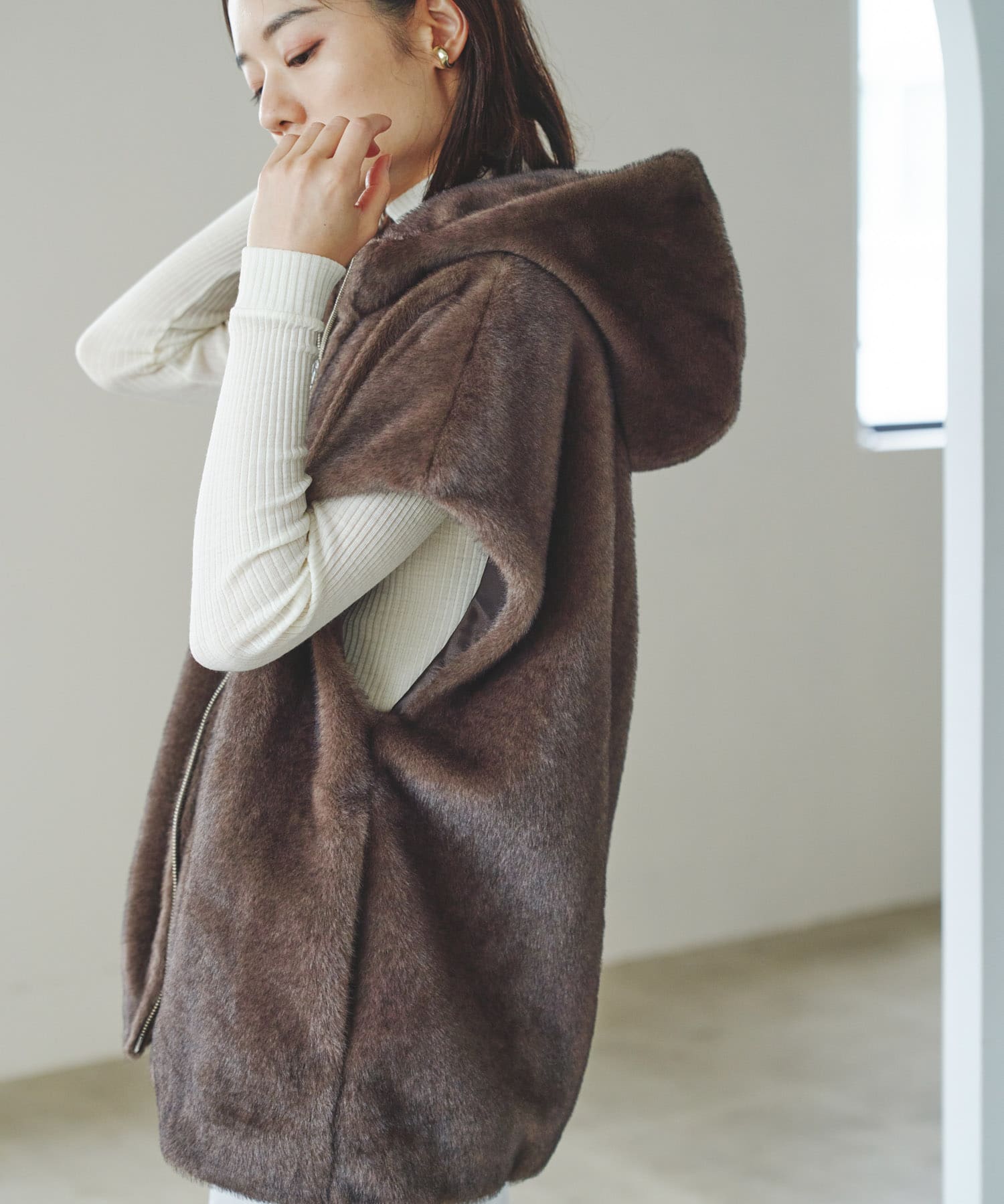 身長：163cm サイズ：FREE