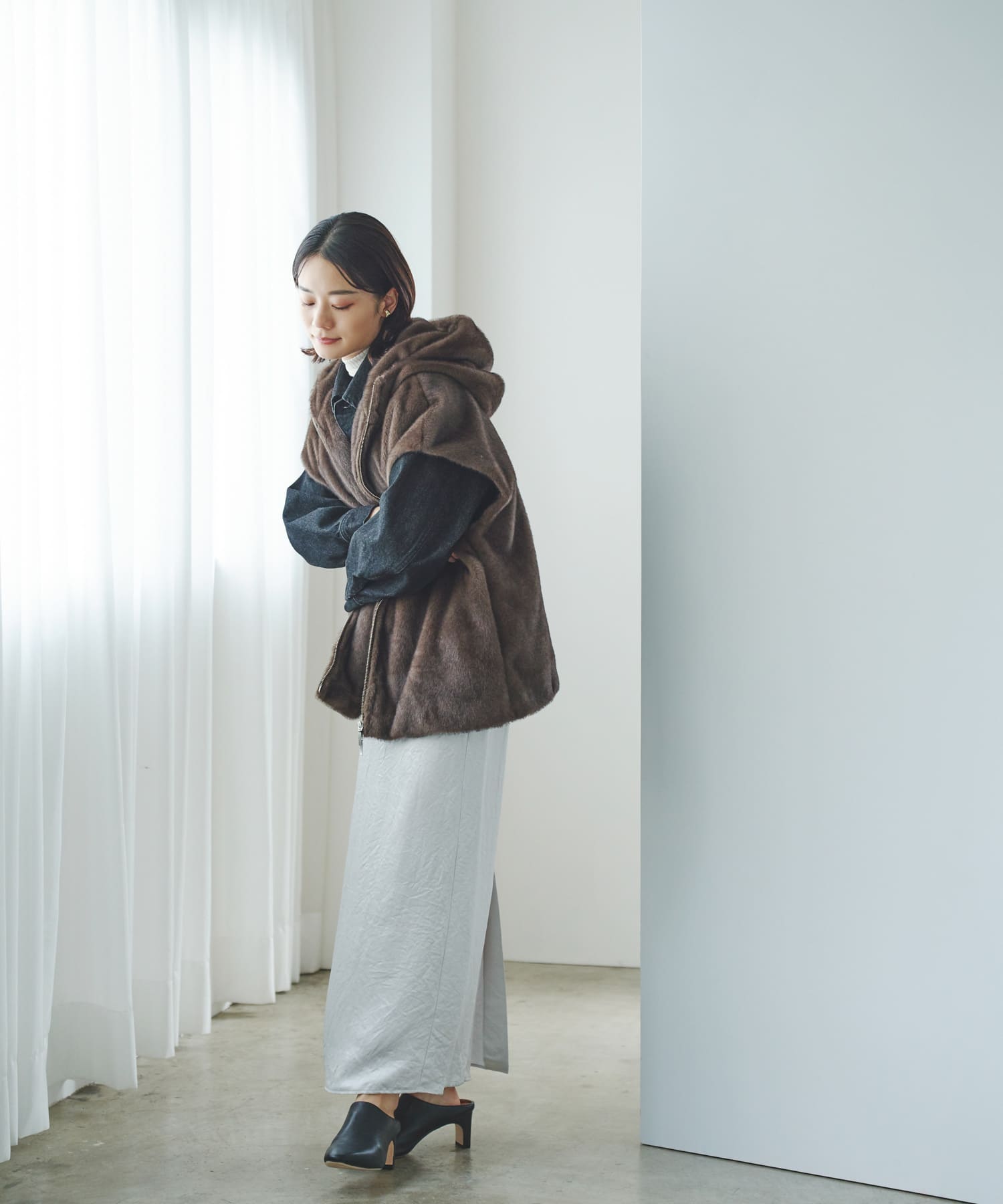 身長：163cm サイズ：FREE