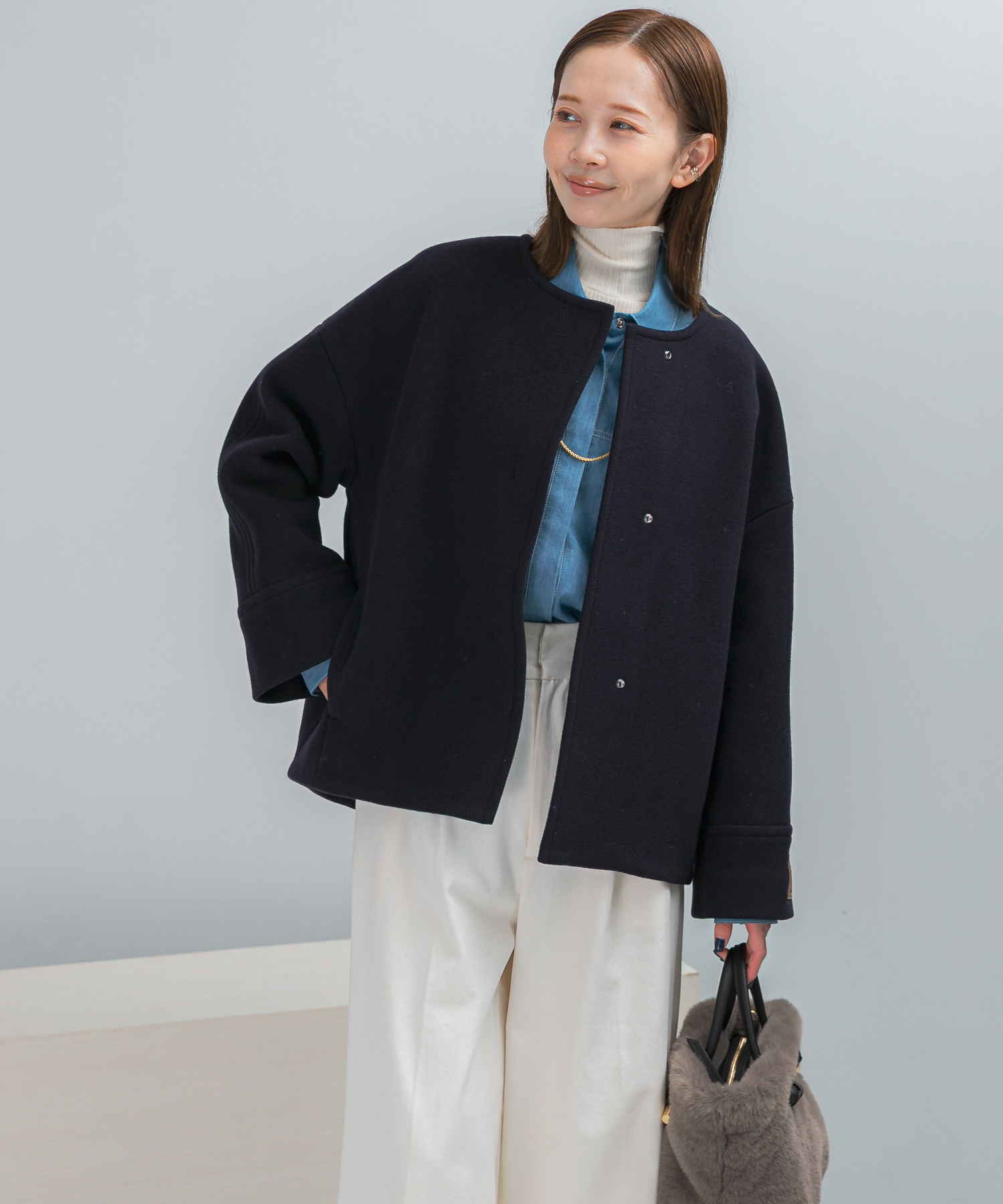 身長：165cm サイズ：38