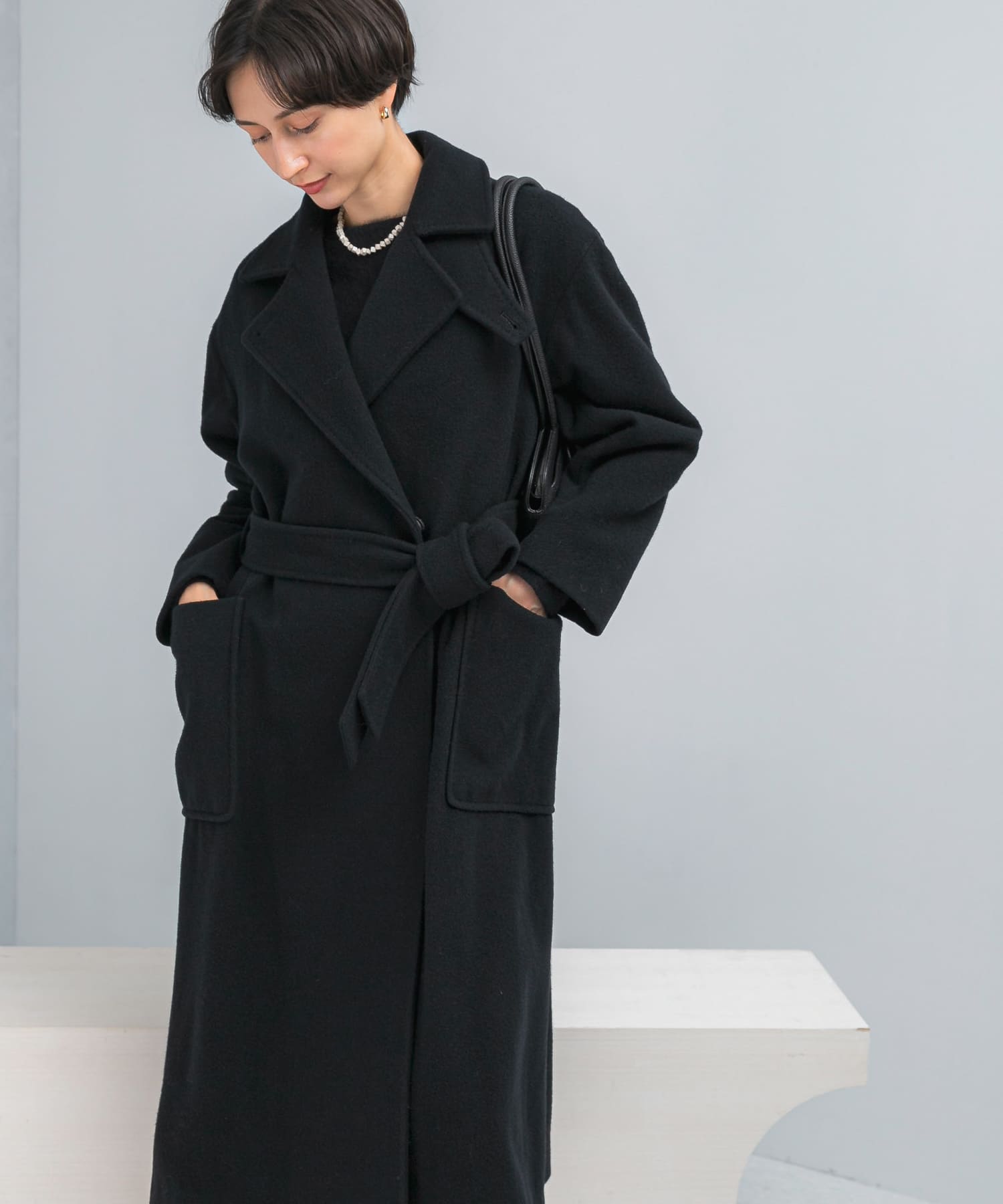 ウールカシミヤコート