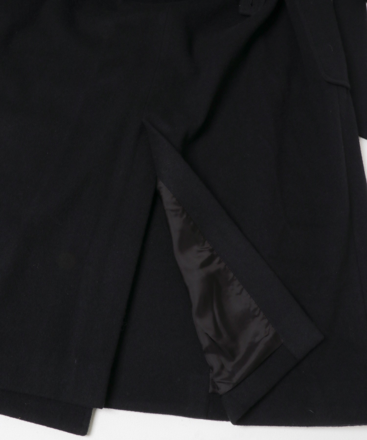 ウールカシミヤコート BLACK 36