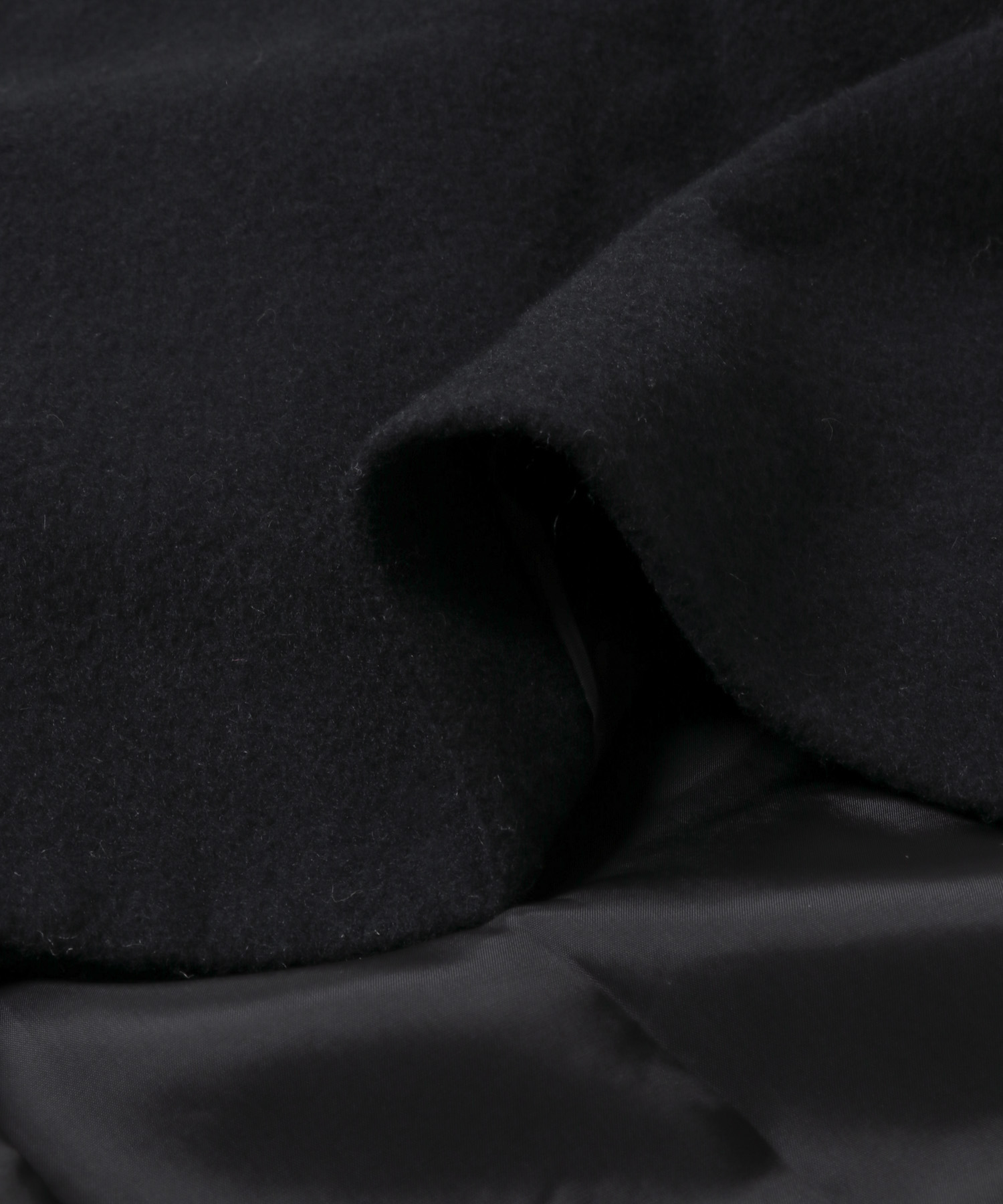 ウールカシミヤコート BLACK 38