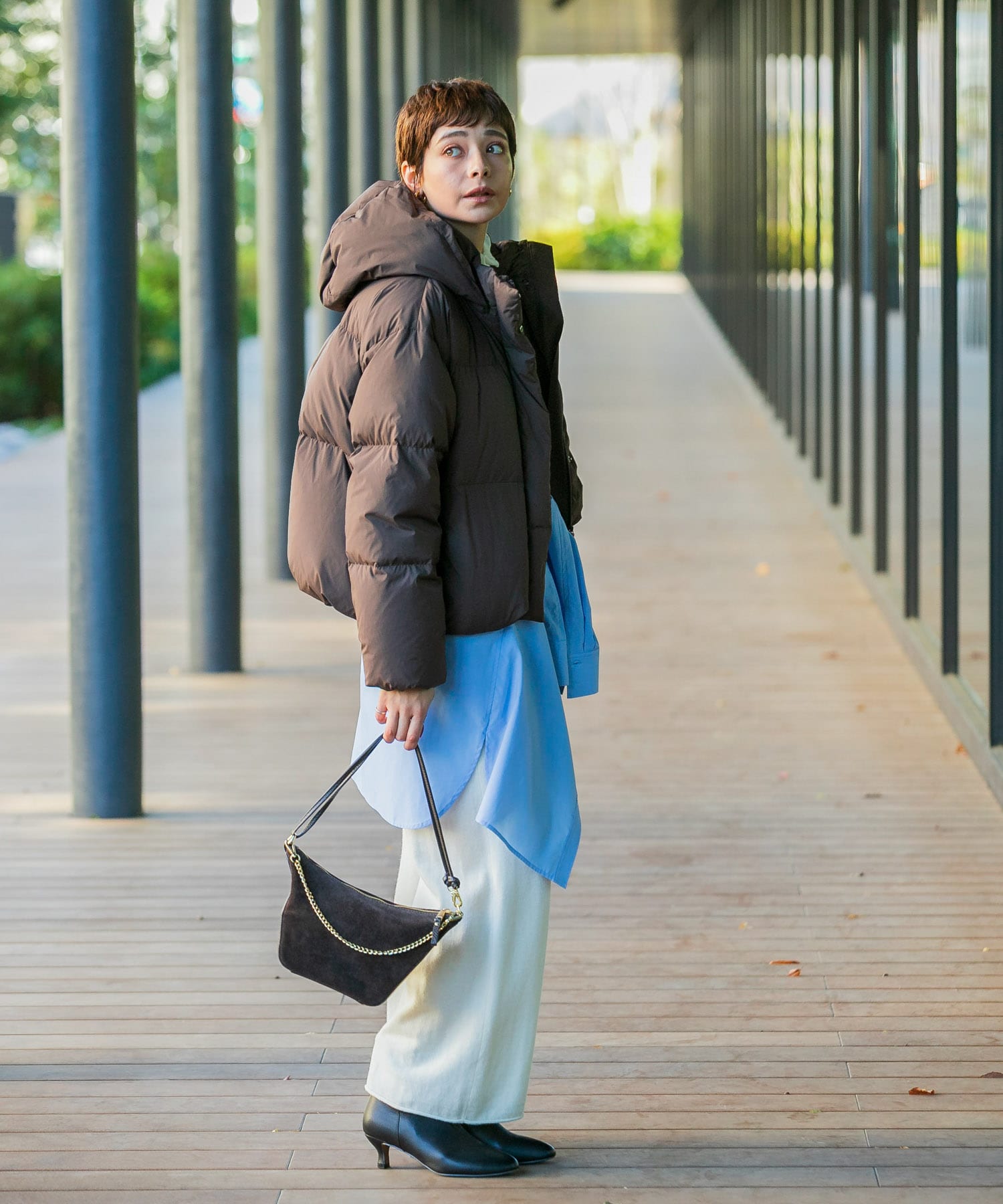 身長：166cm サイズ：38