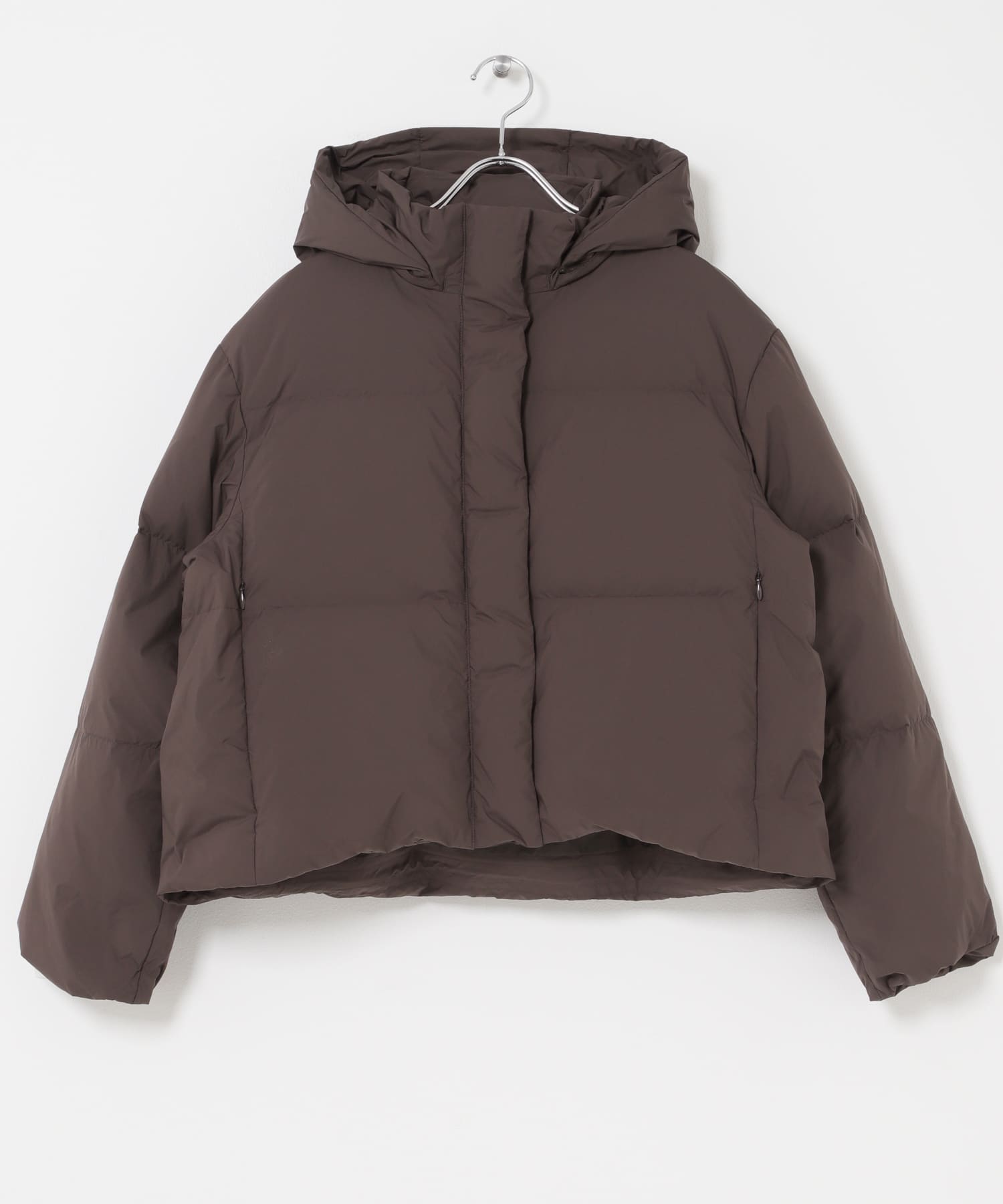 FRENCH DOWNショートダウンコート BROWN 36