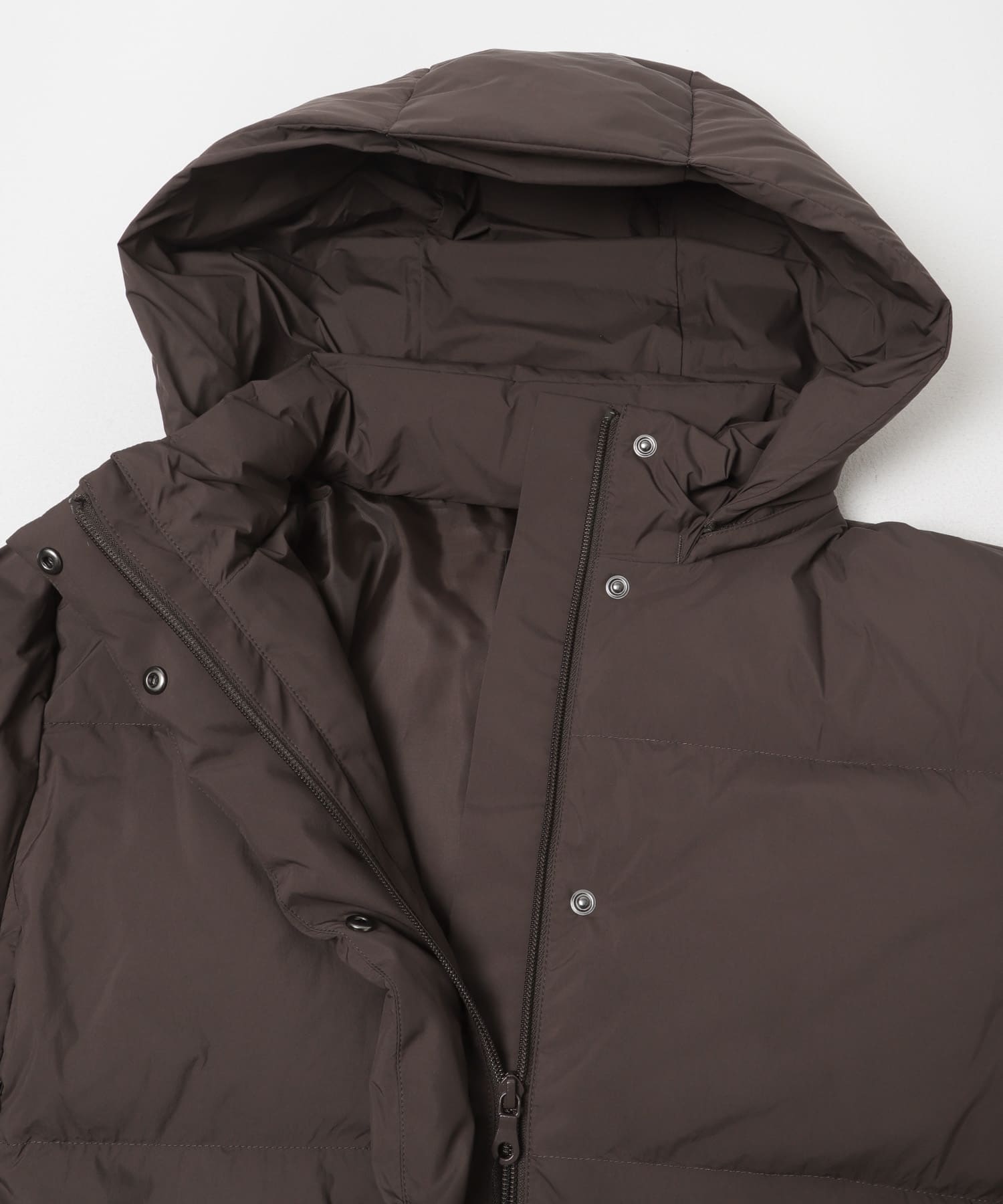 FRENCH DOWNショートダウンコート BROWN 36