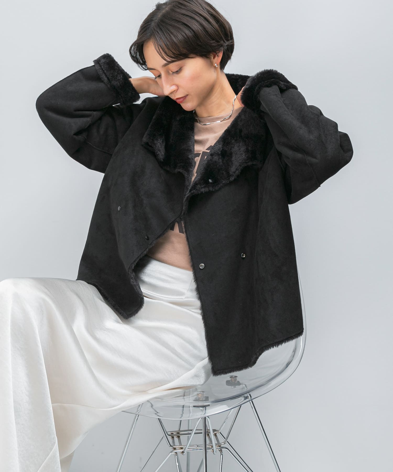 身長：168cm サイズ：FREE