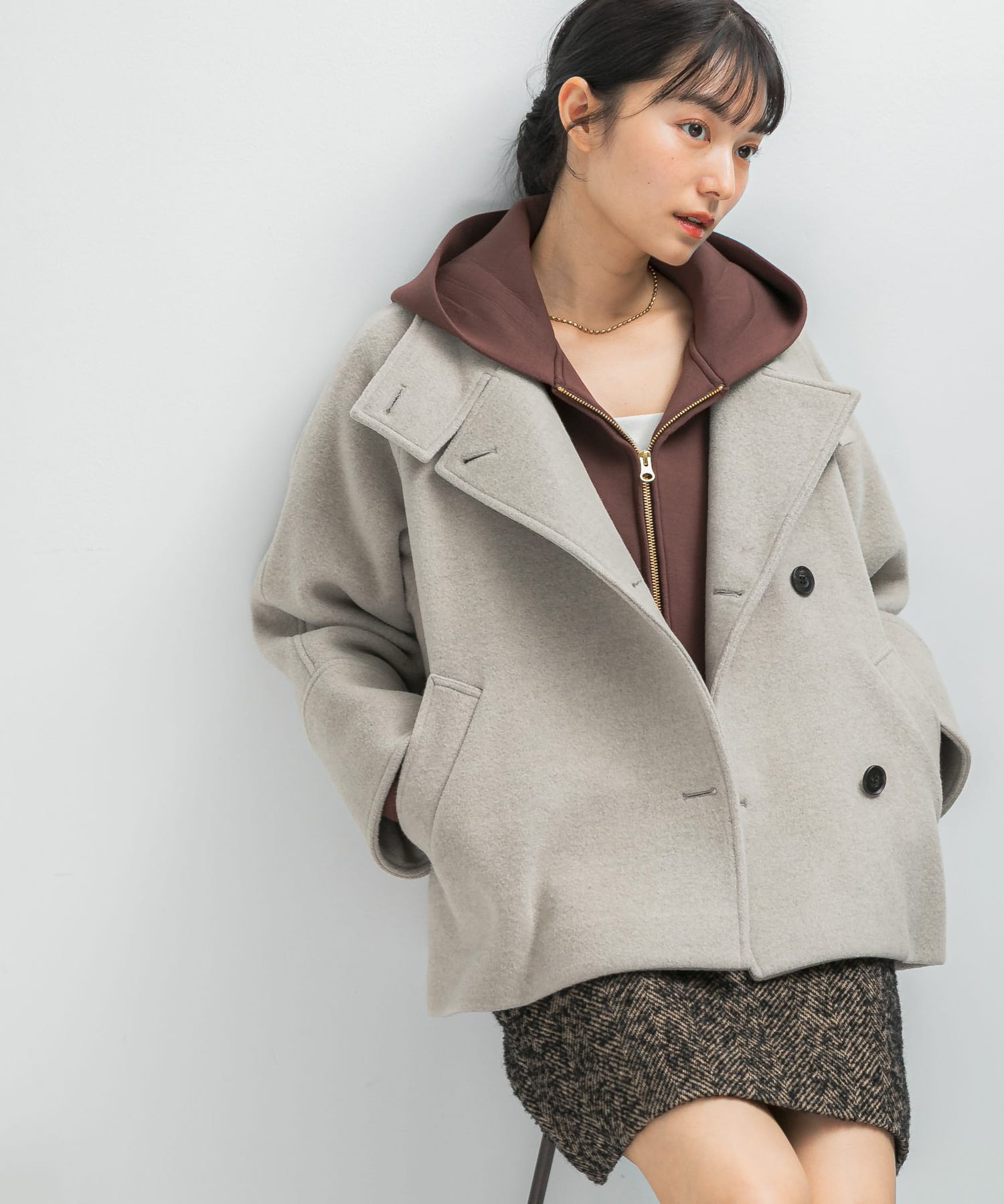 身長：165cm サイズ：FREE