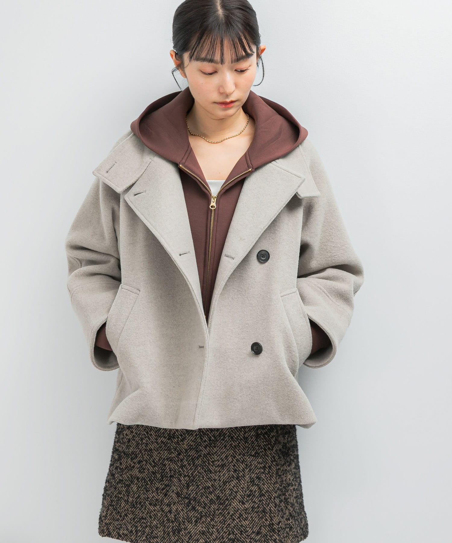 身長：165cm サイズ：FREE