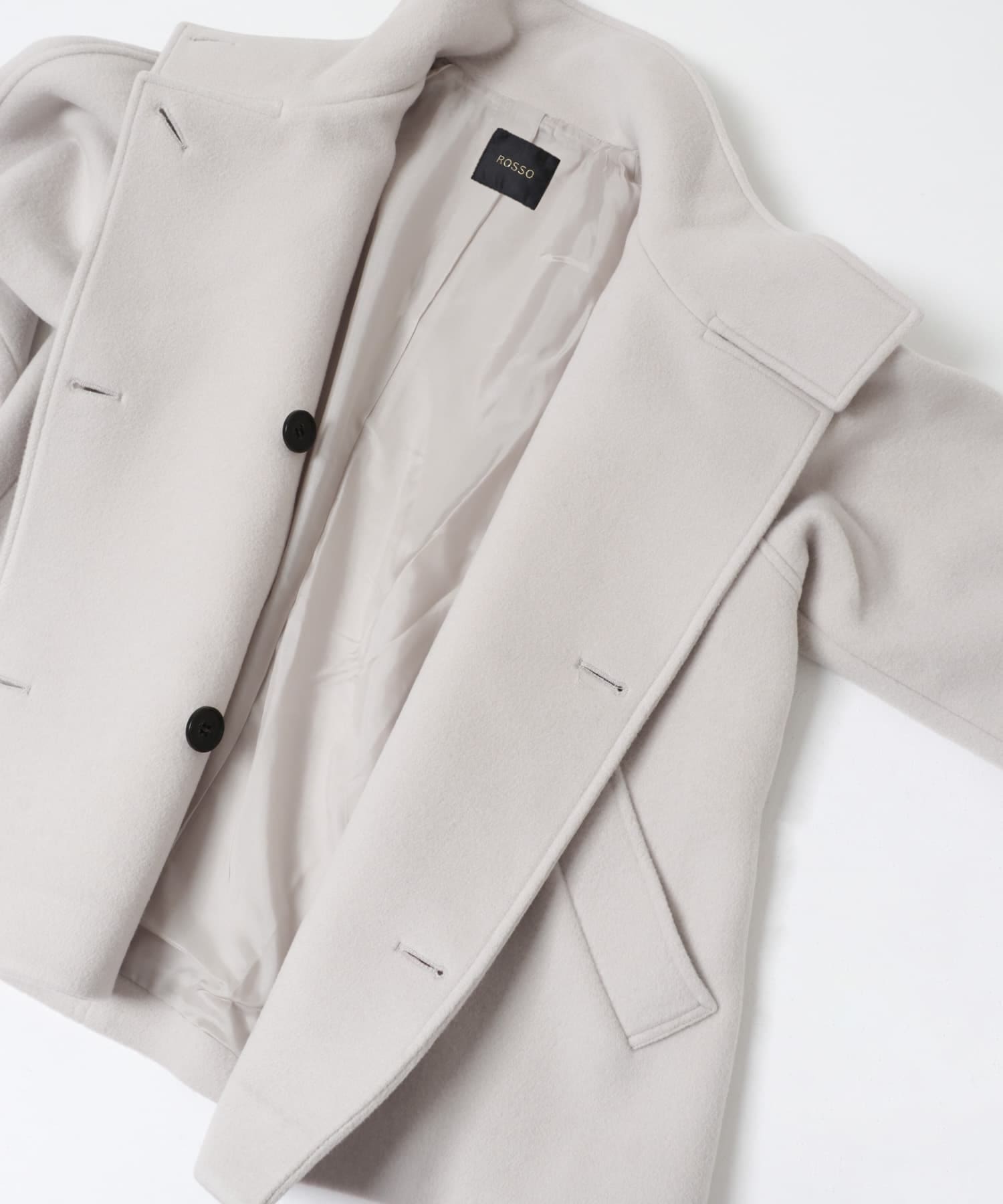 スーパー140シャルム2WAYカラーコート L/GREIGE FREE