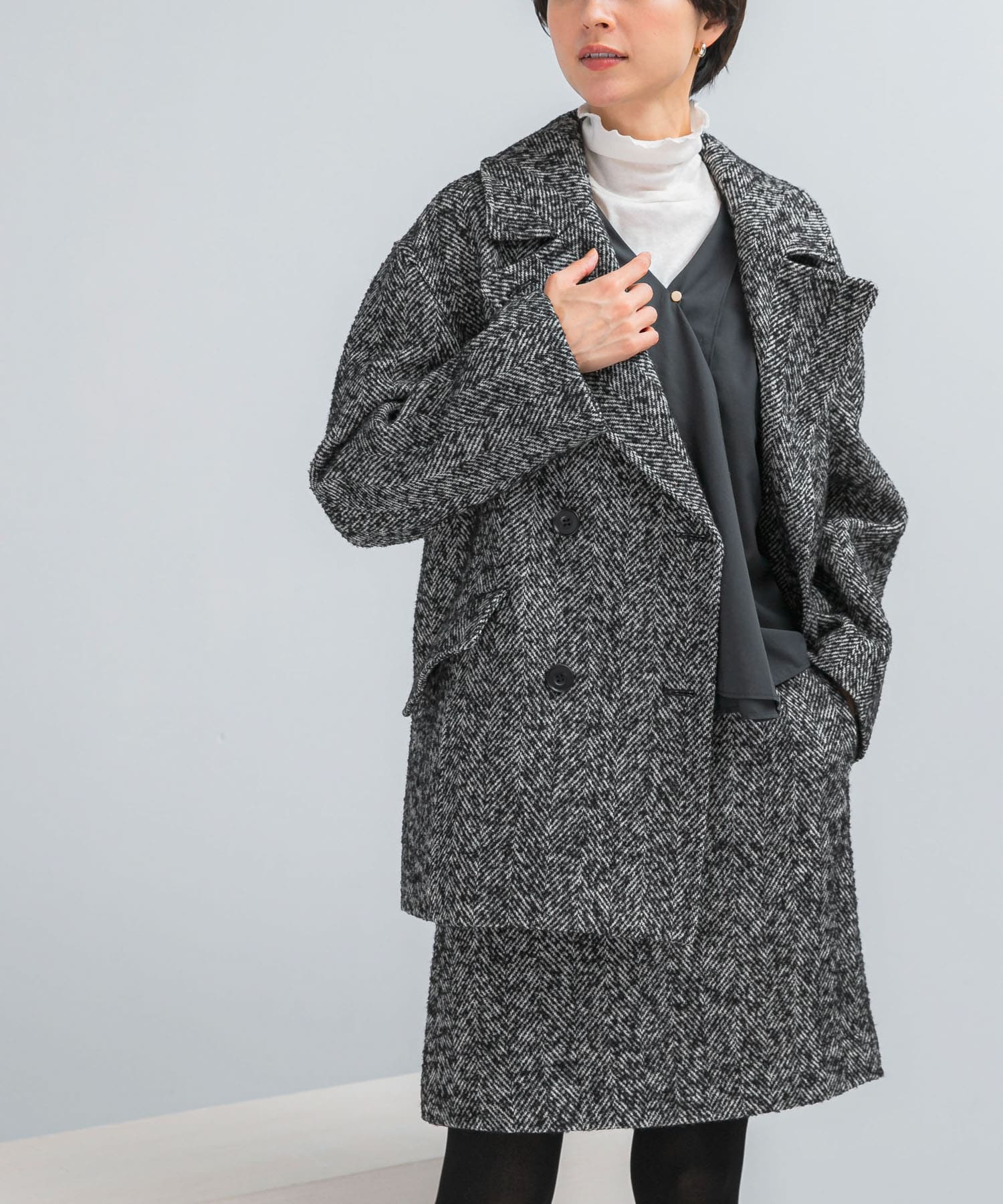 身長：158cm サイズ：FREE