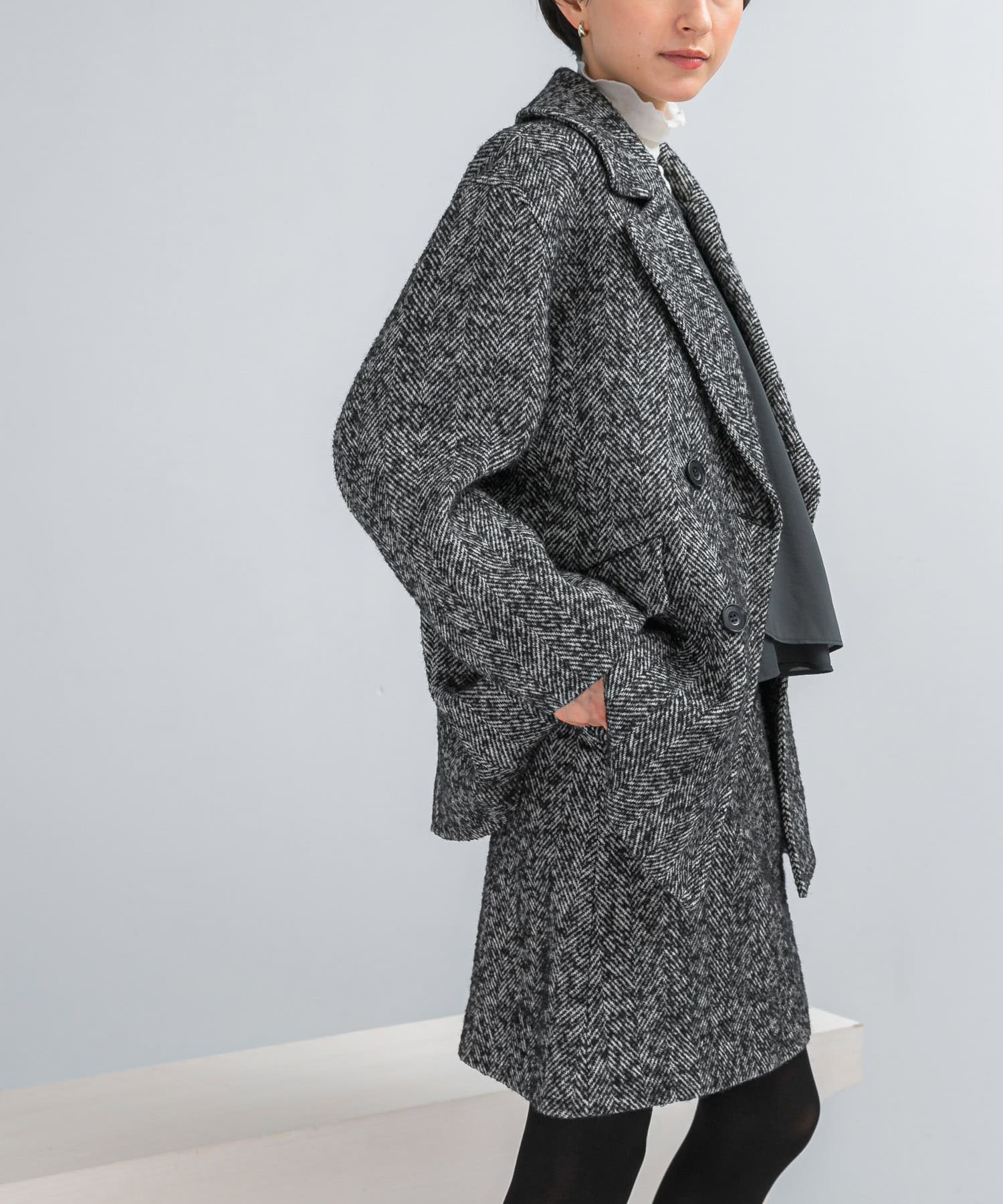 オーバーミドルPコート(FREE CHARCOAL): アウター｜URBAN RESEARCH公式