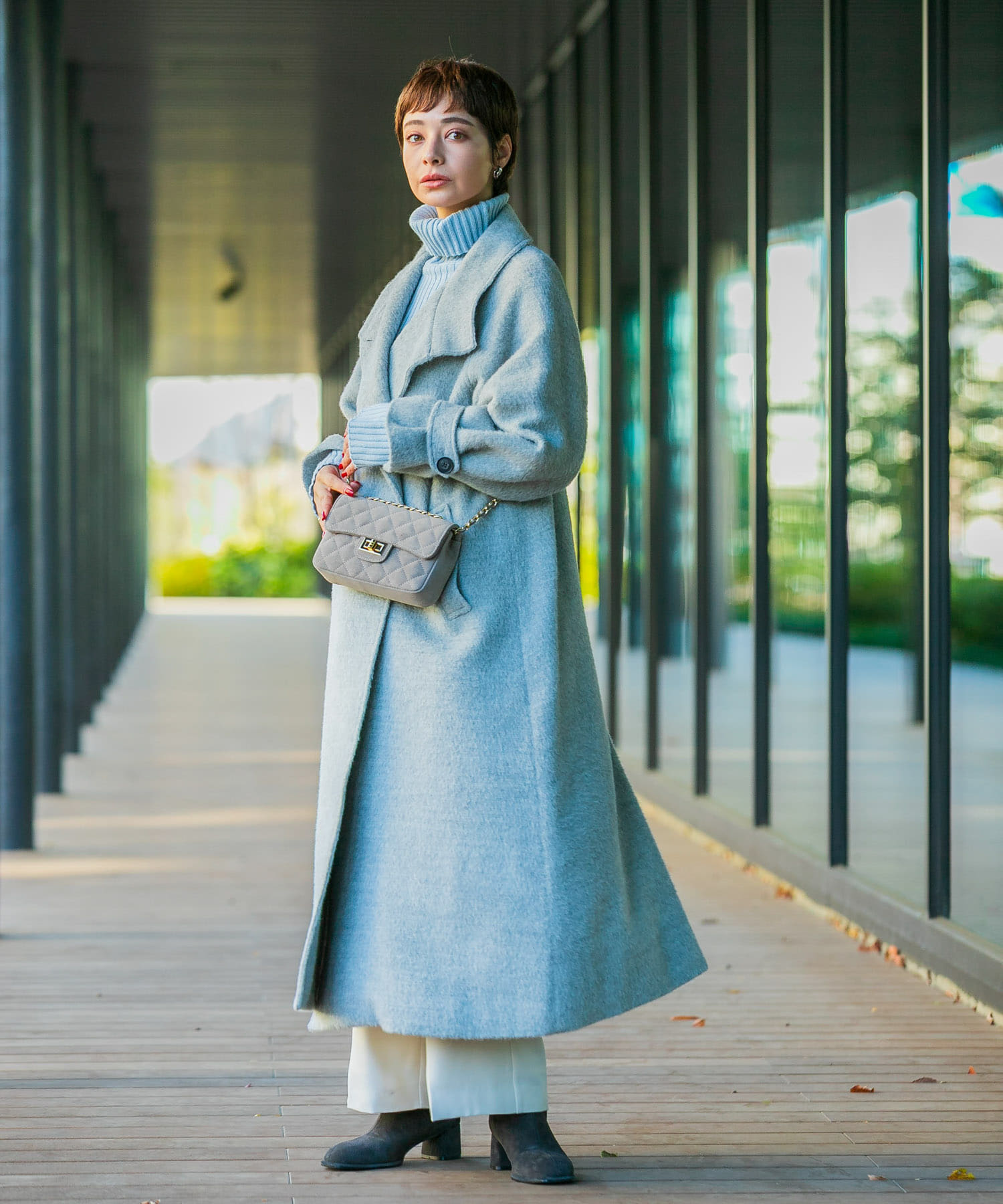 身長：166cm サイズ：38