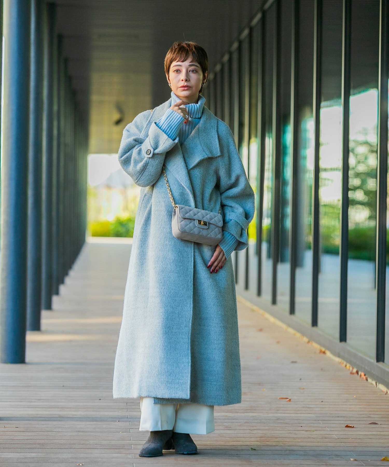 身長：166cm サイズ：38