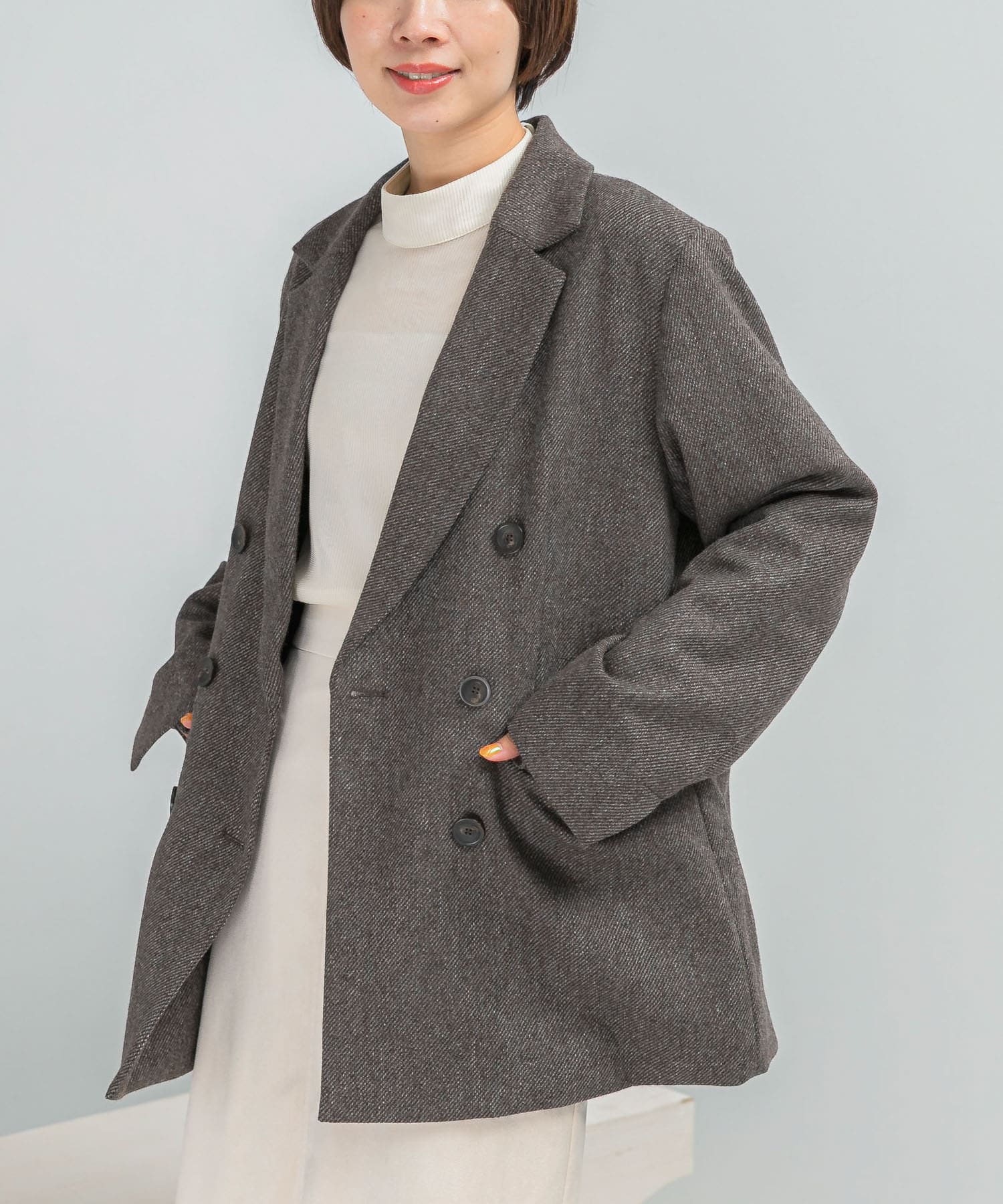 身長：158cm サイズ：Free