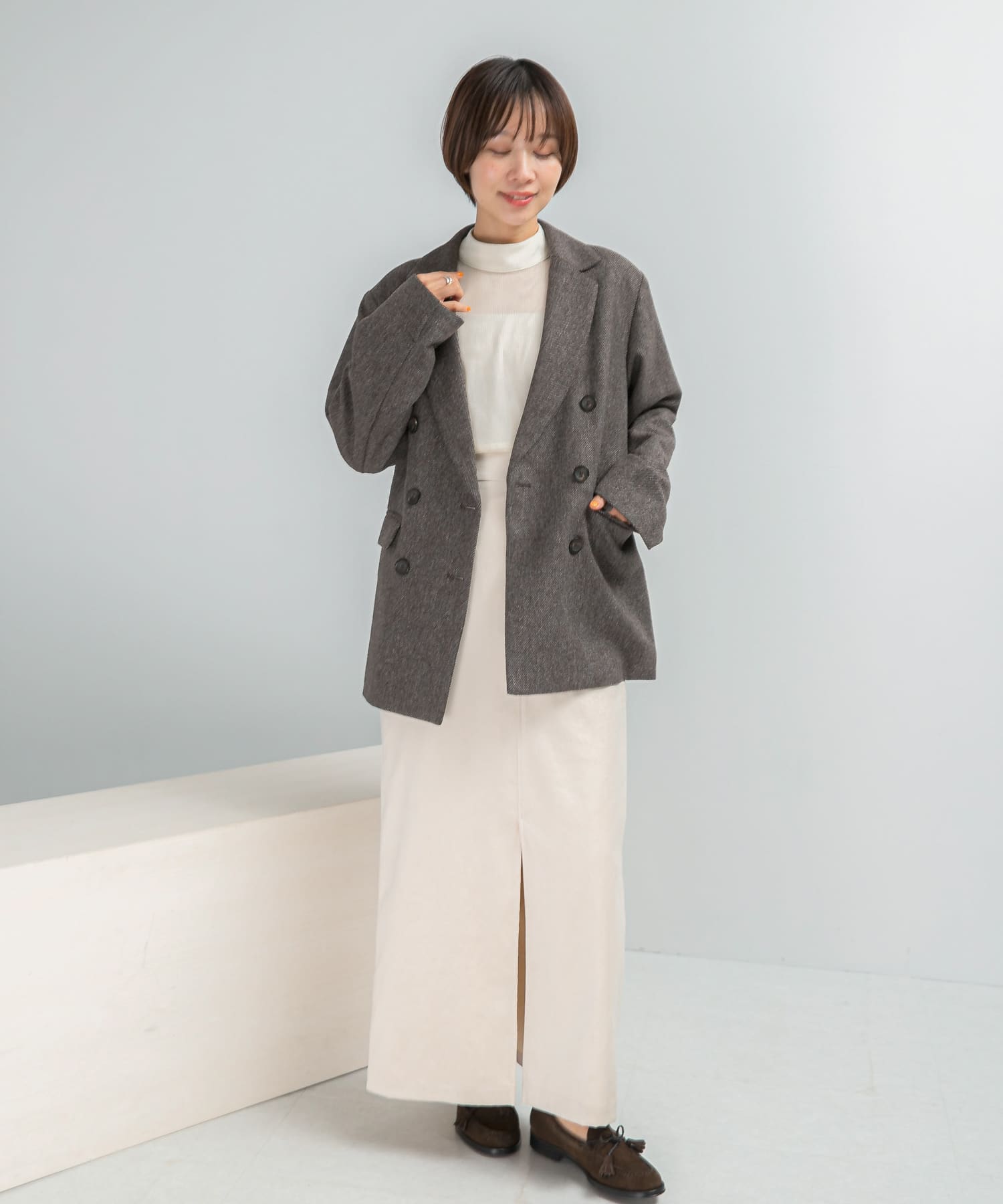 身長：158cm サイズ：Free