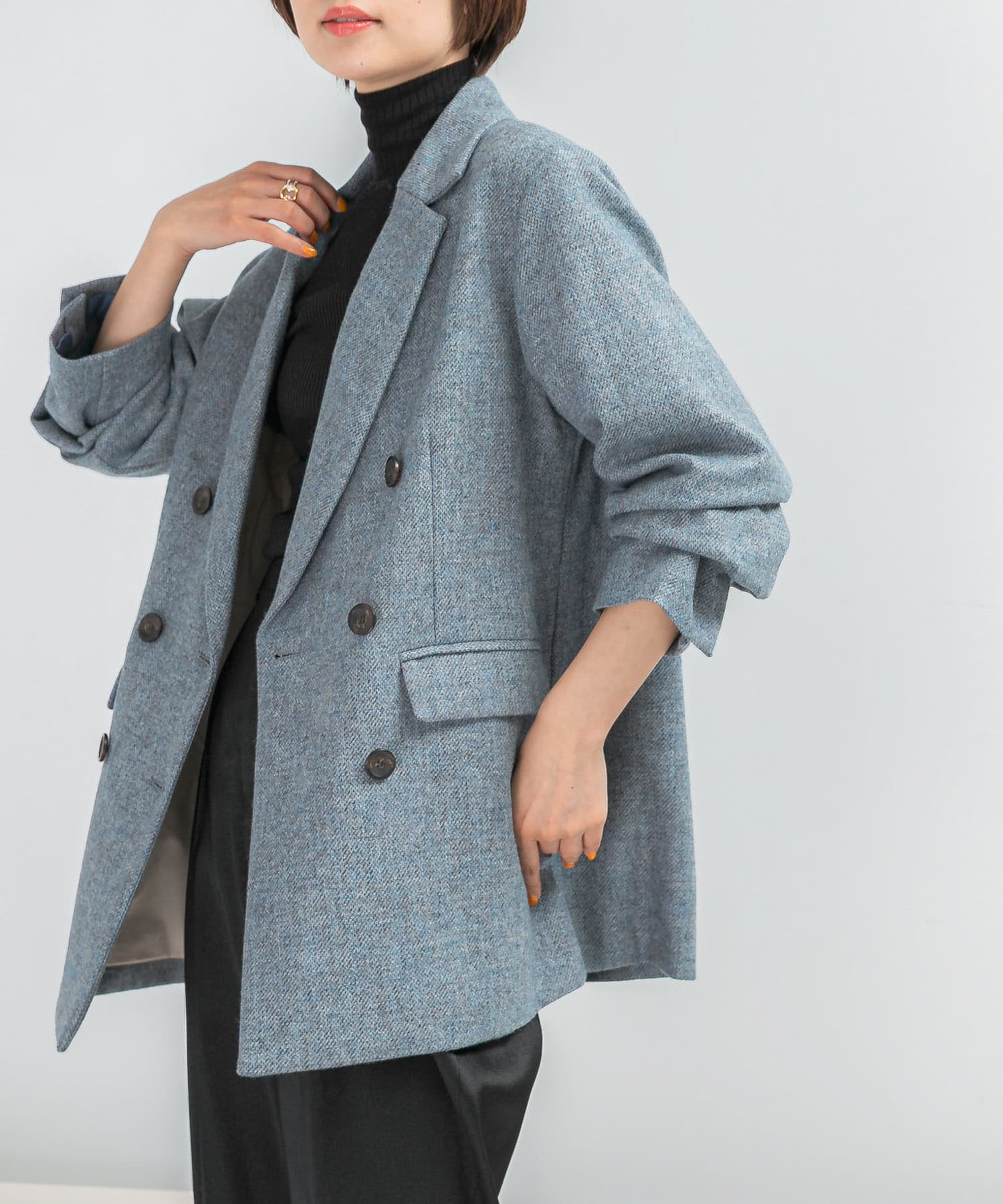 身長：158cm サイズ：Free