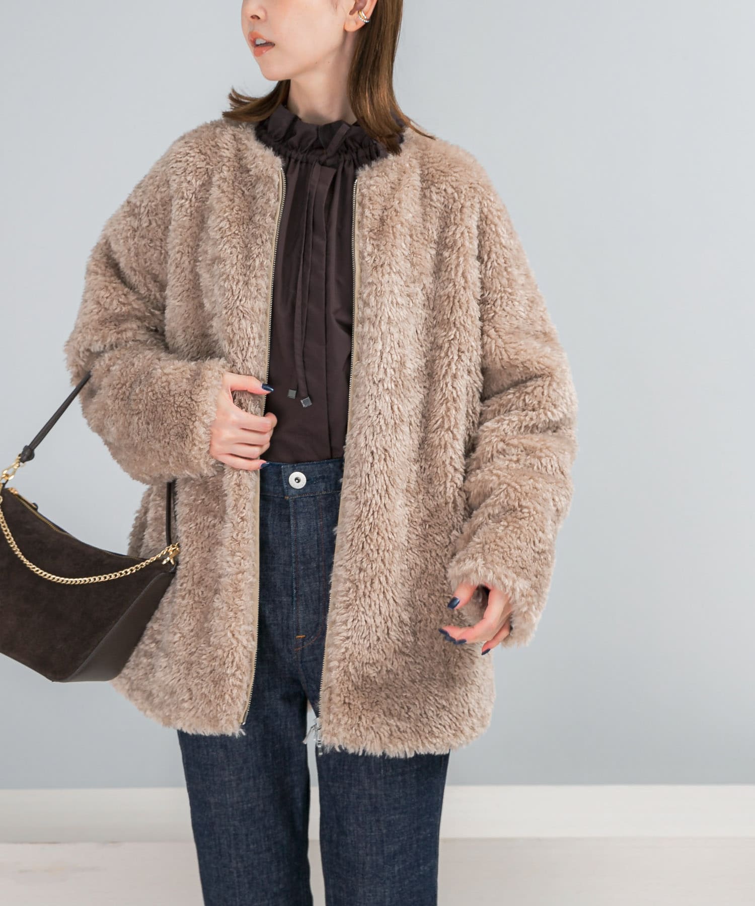 身長：165cm サイズ：FREE