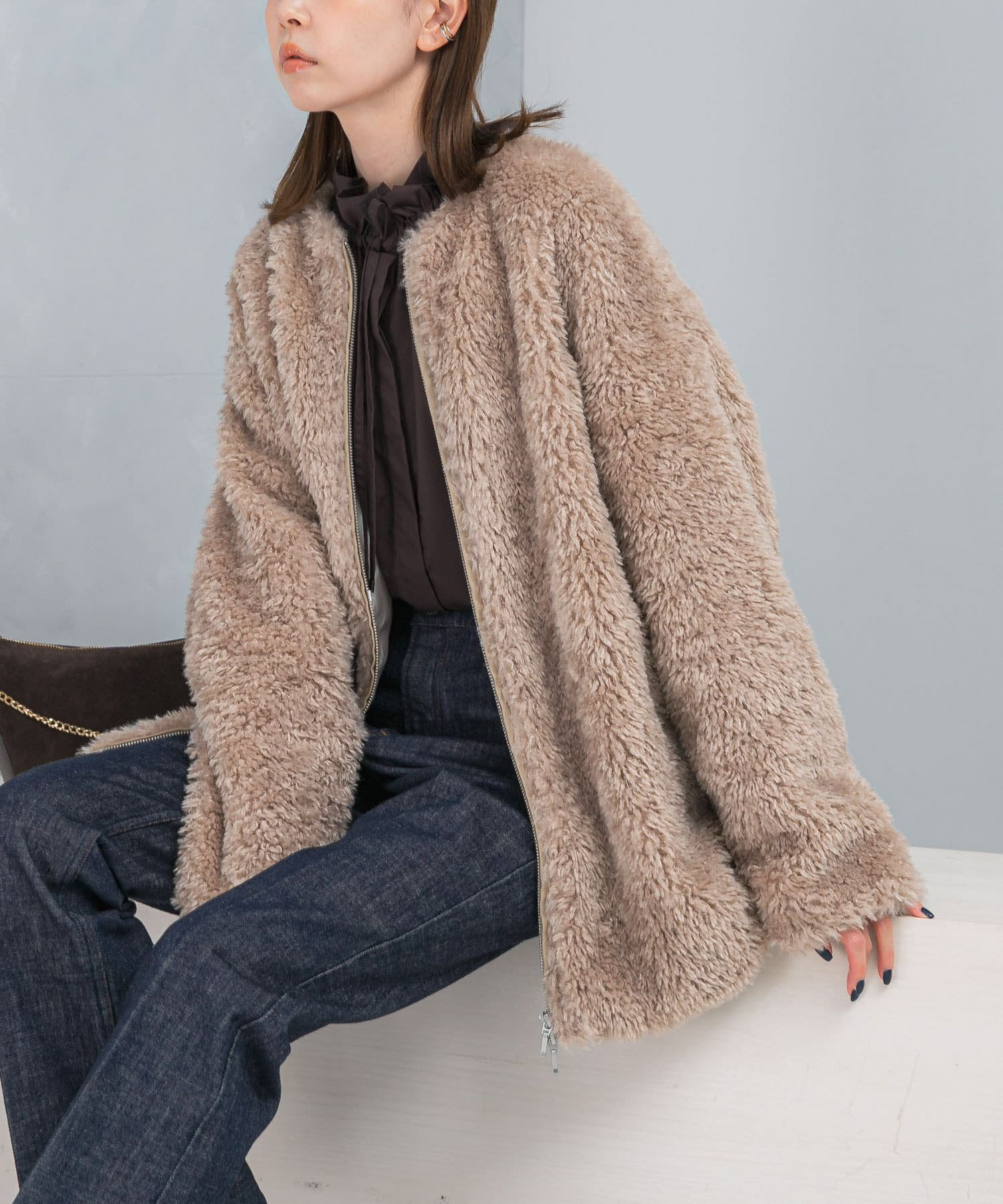 身長：165cm サイズ：FREE