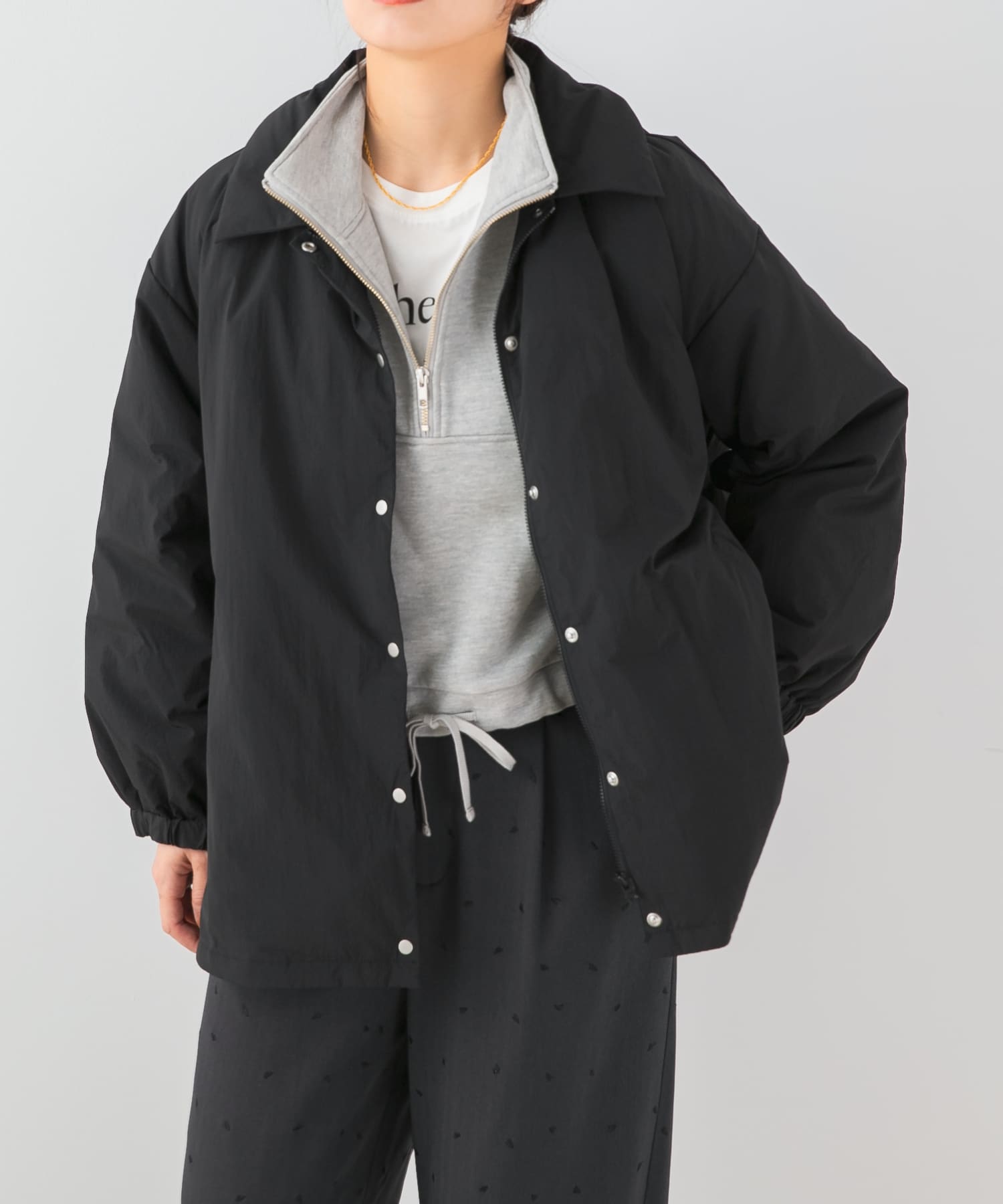 F by ROSSO　撥水ライトダウンジャケット