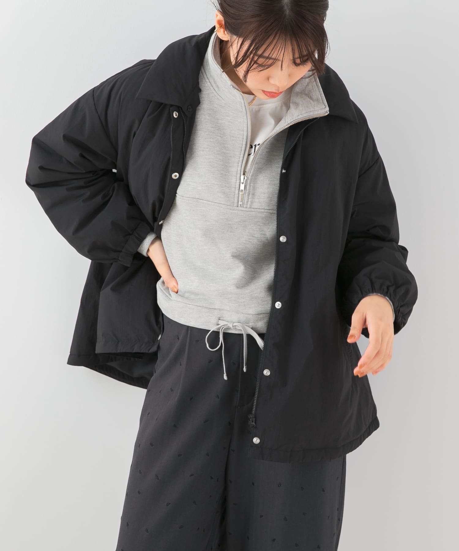 身長：166cm サイズ：FREE