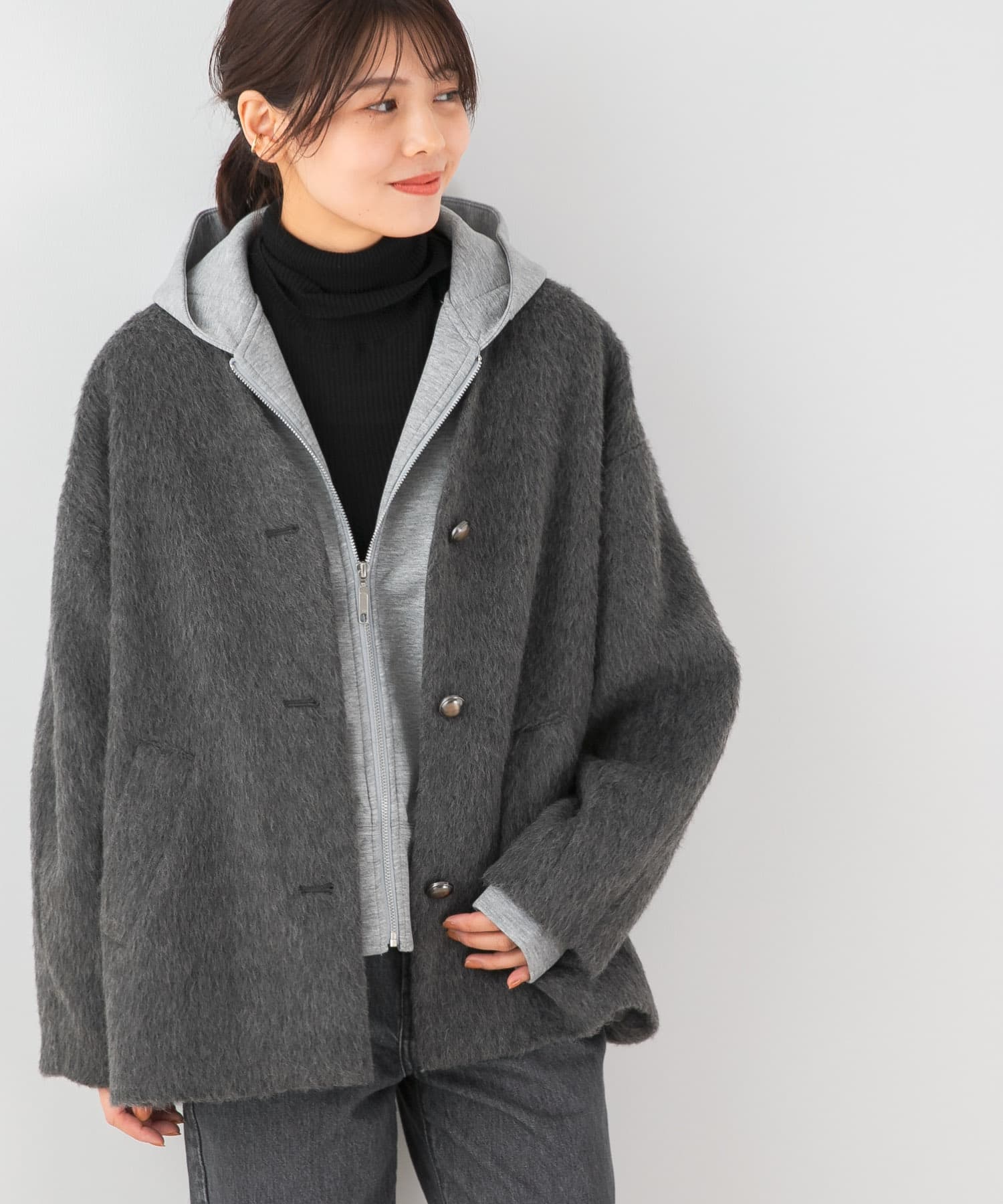 身長：166cm サイズ：FREE