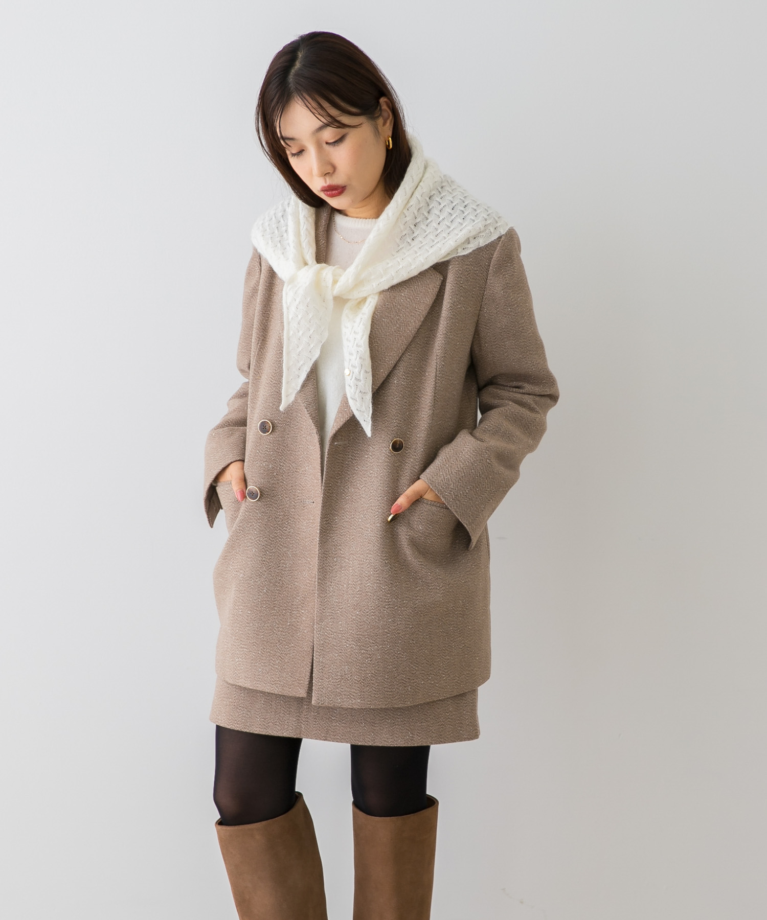 身長：164cm サイズ：Free