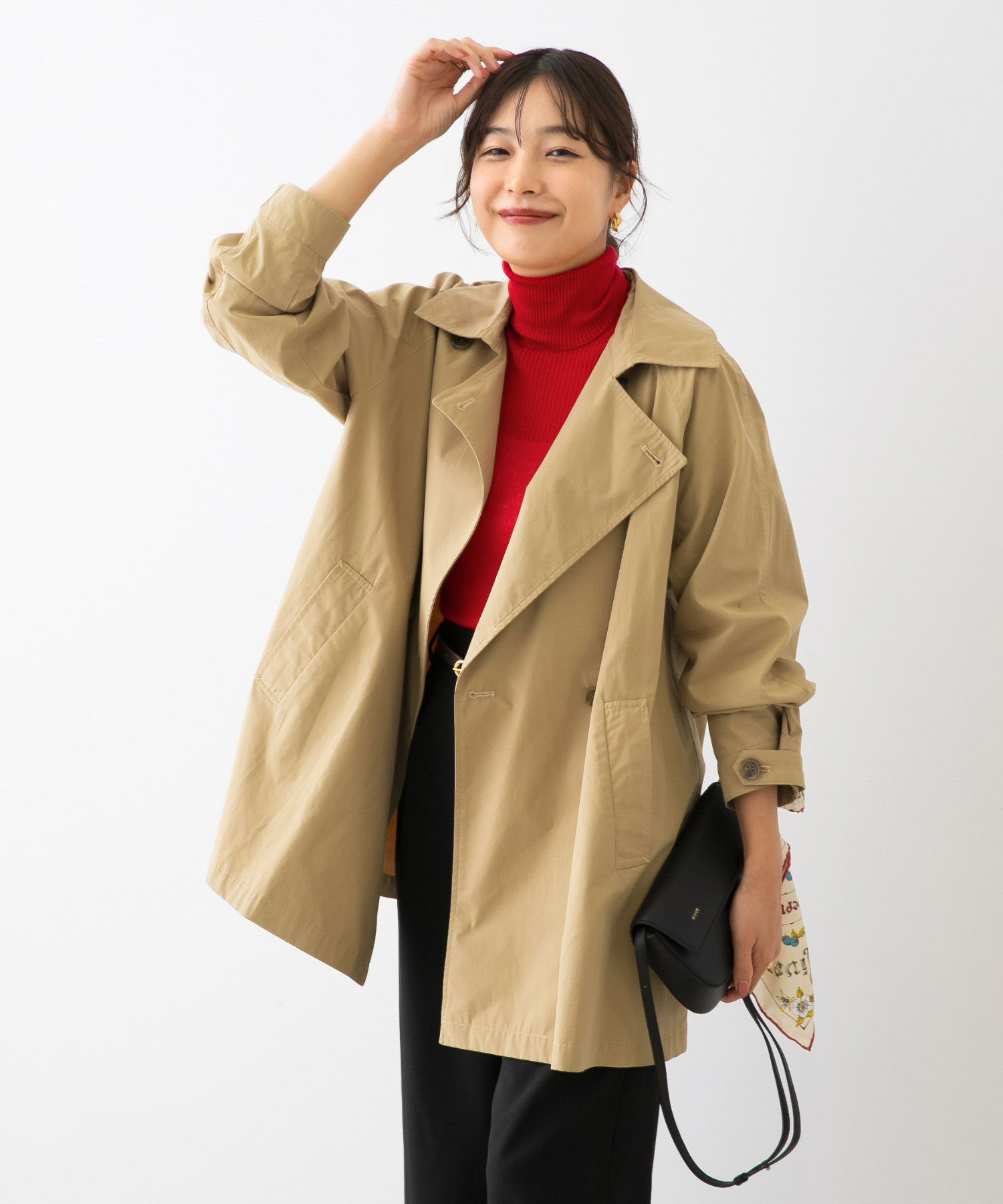 F by ROSSO　オーバーサイズライトコート