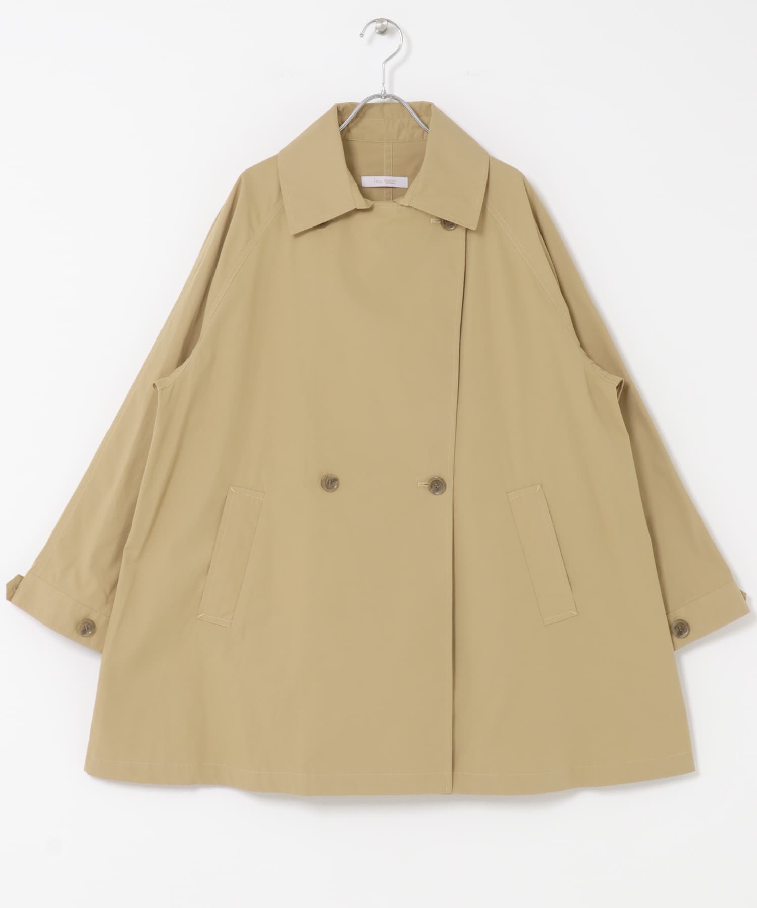 F by ROSSO　オーバーサイズライトコート BEIGE Free