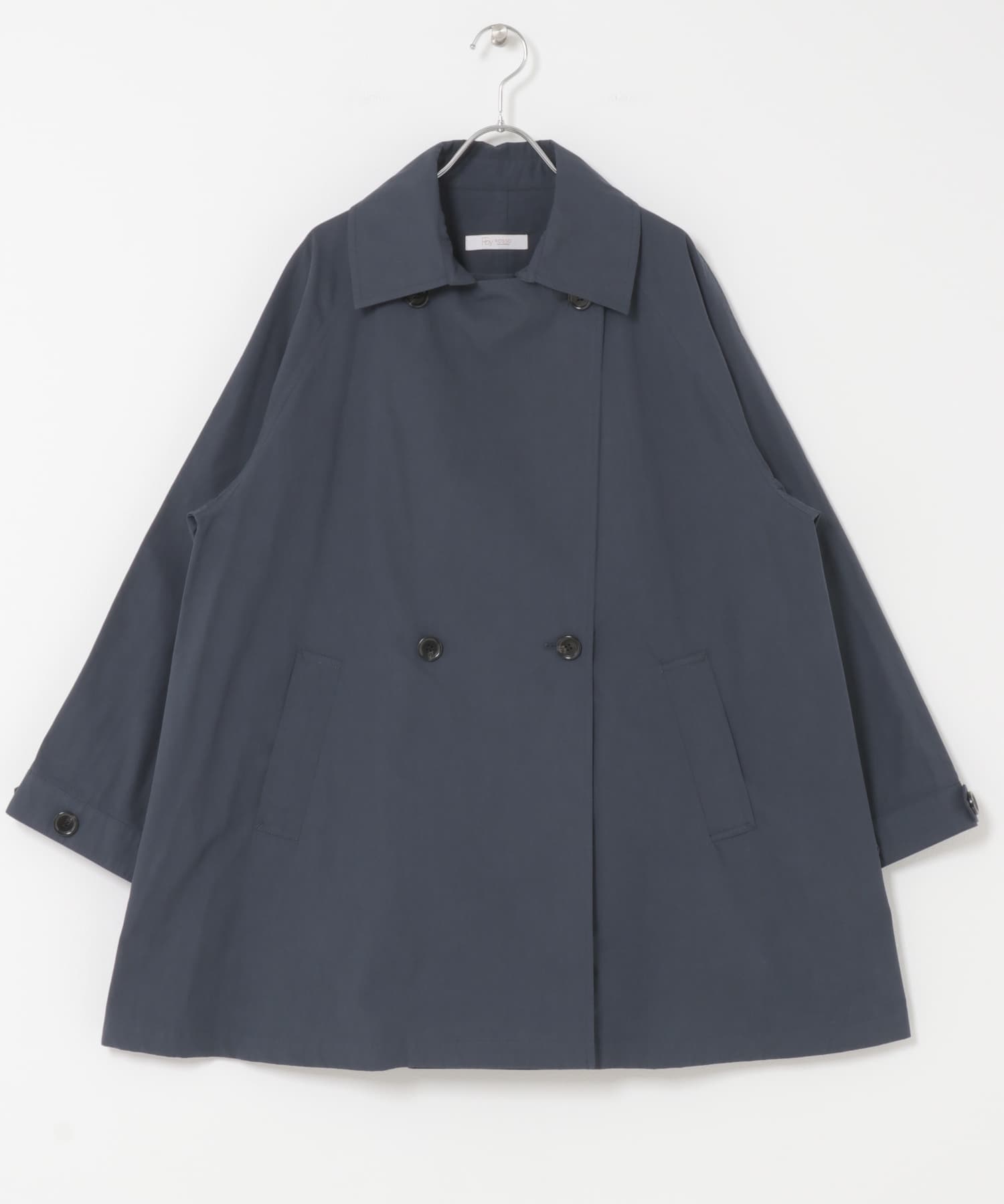 F by ROSSO　オーバーサイズライトコート NAVY Free