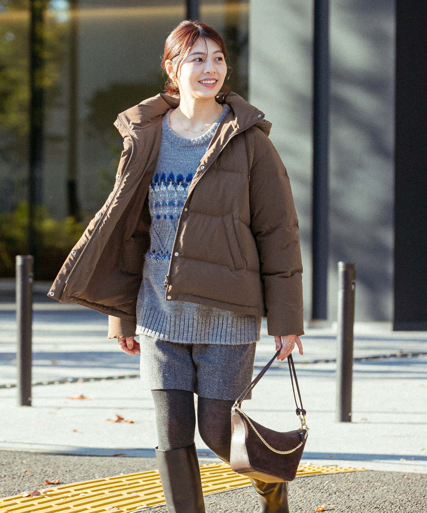 F by ROSSO　撥水2WAYショートダウン