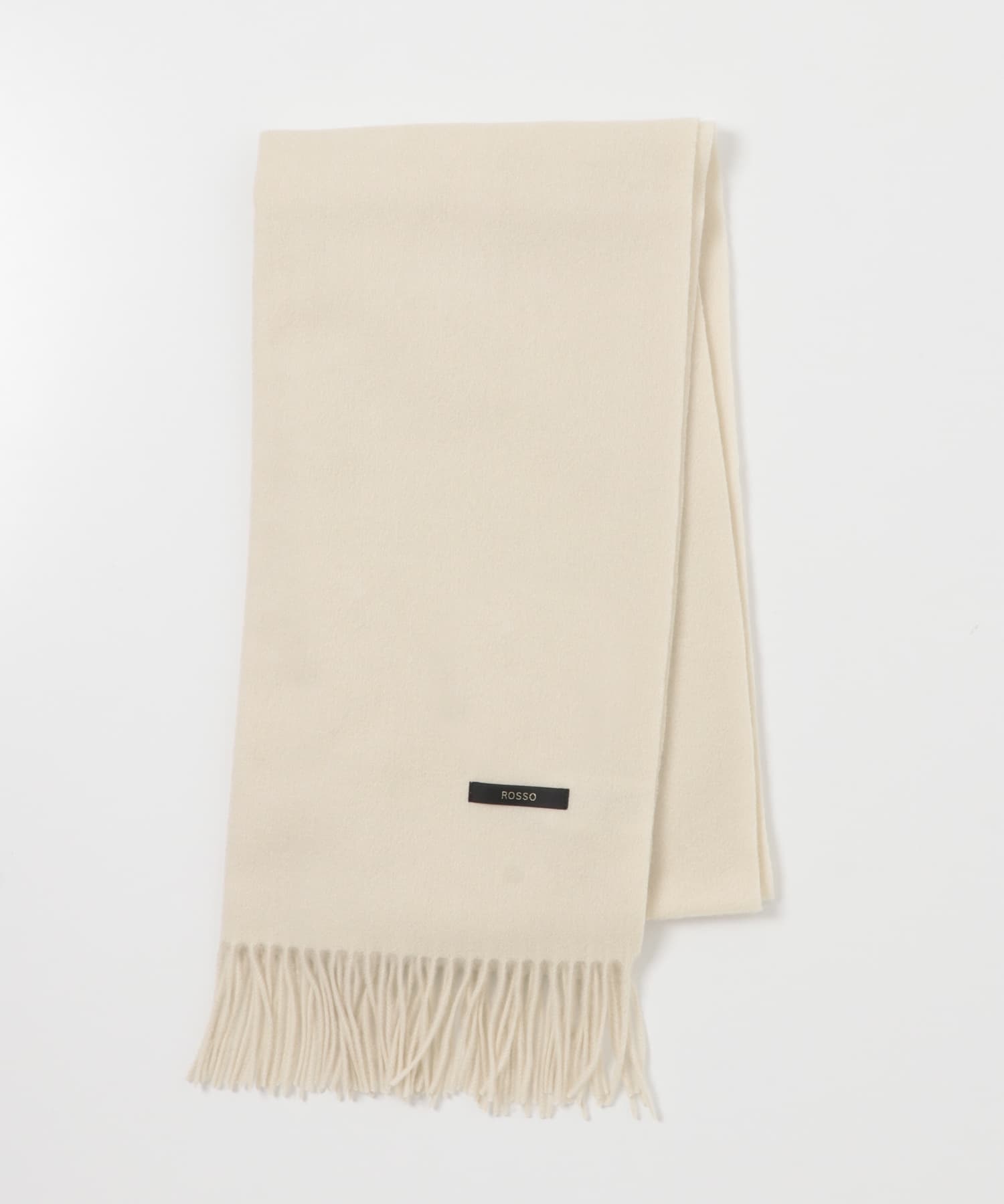 カシミヤ混無地ストール