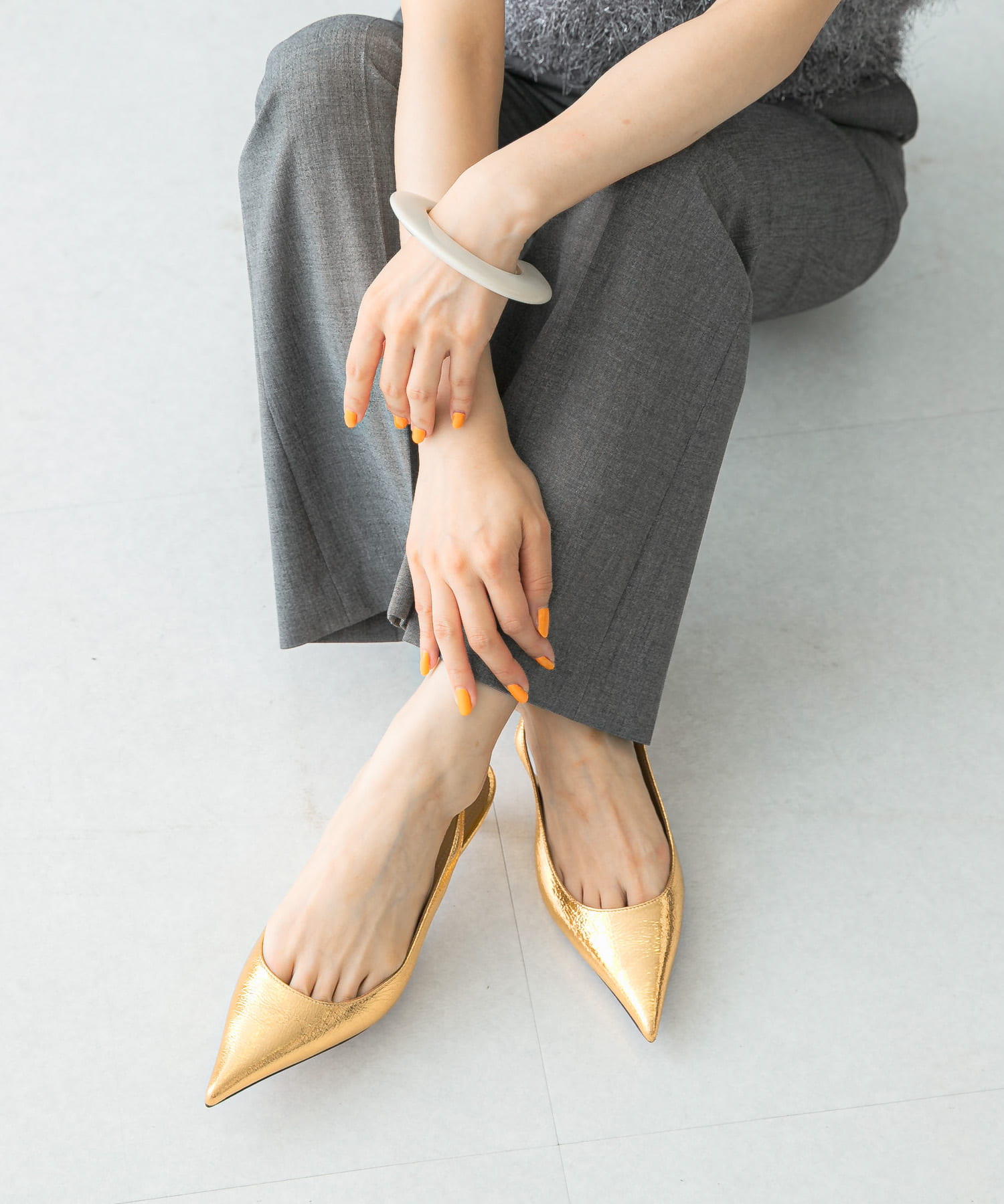 PELLICO バックストラップパンプス(36 GOLD): シューズ｜URBAN