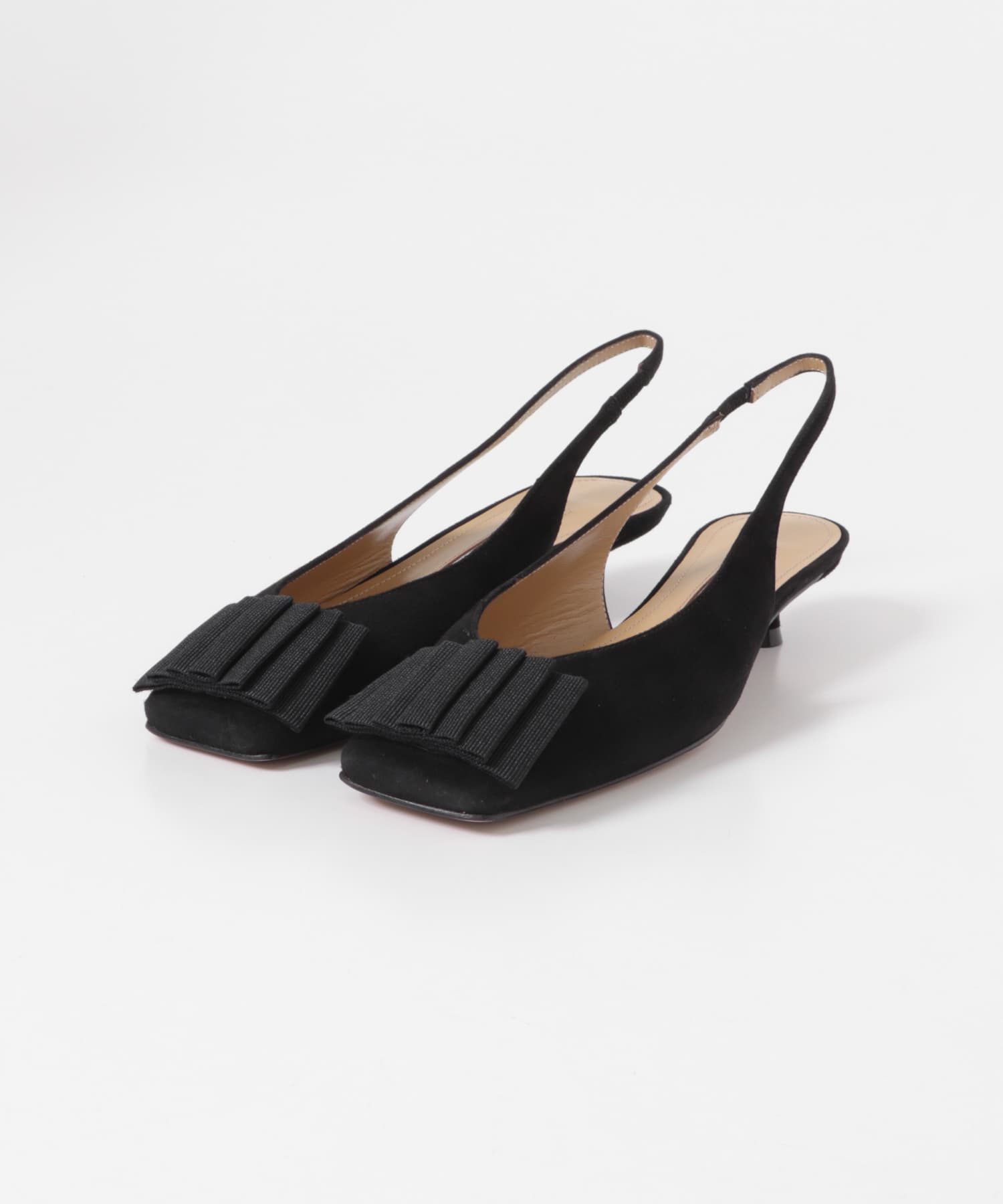 PELLICO　リボンテープパンプス NERO 36