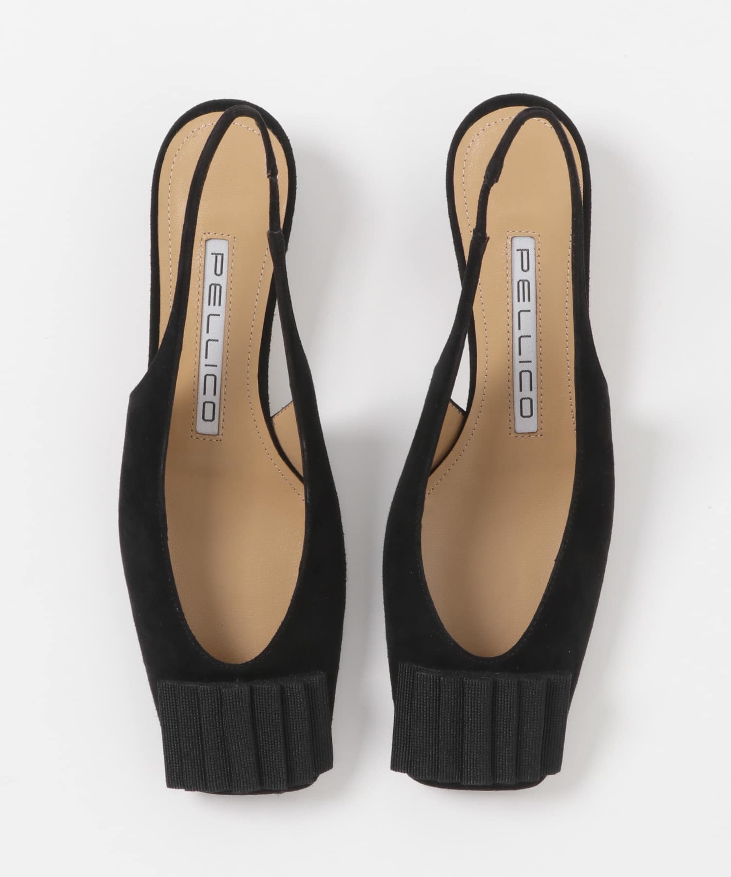 PELLICO　リボンテープパンプス NERO 36