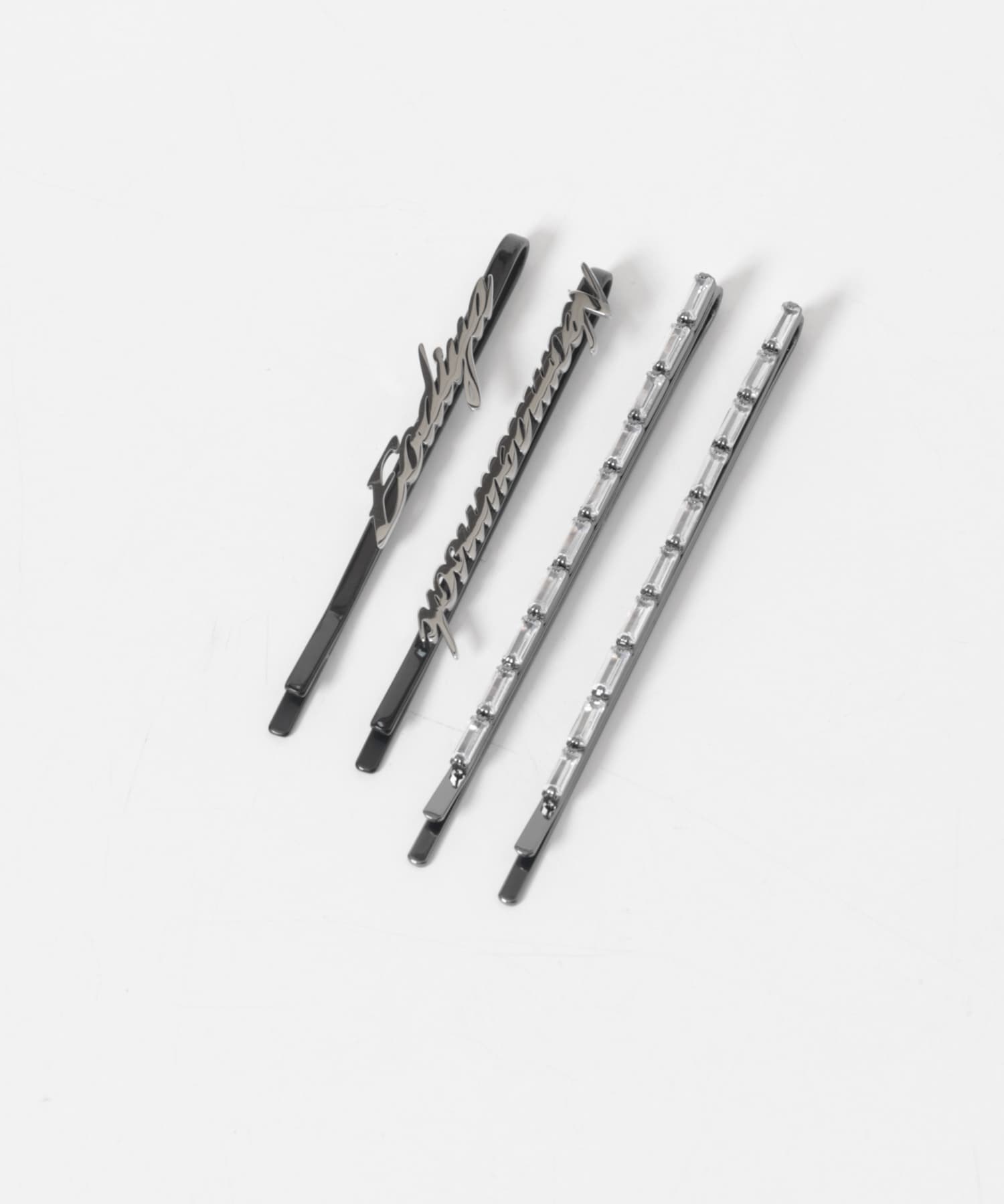 heyep　ChattyRhinestonHairpins4P