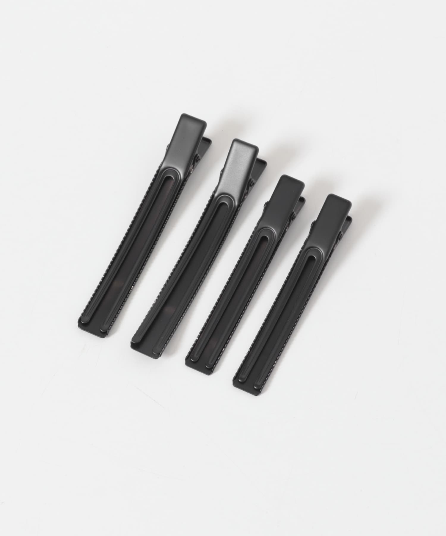 heyep　New Logo Hair Clips 4P BLACK -