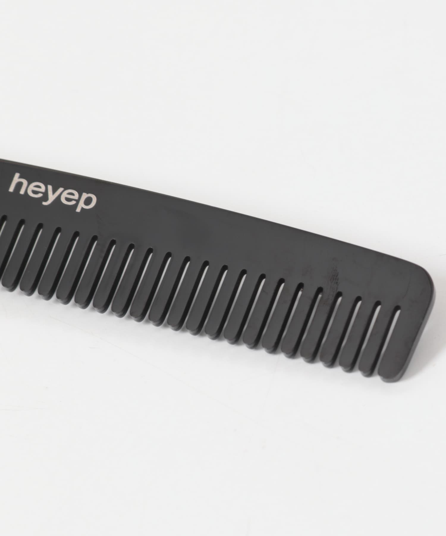 heyep　Comb Motif Barrette BLACK -
