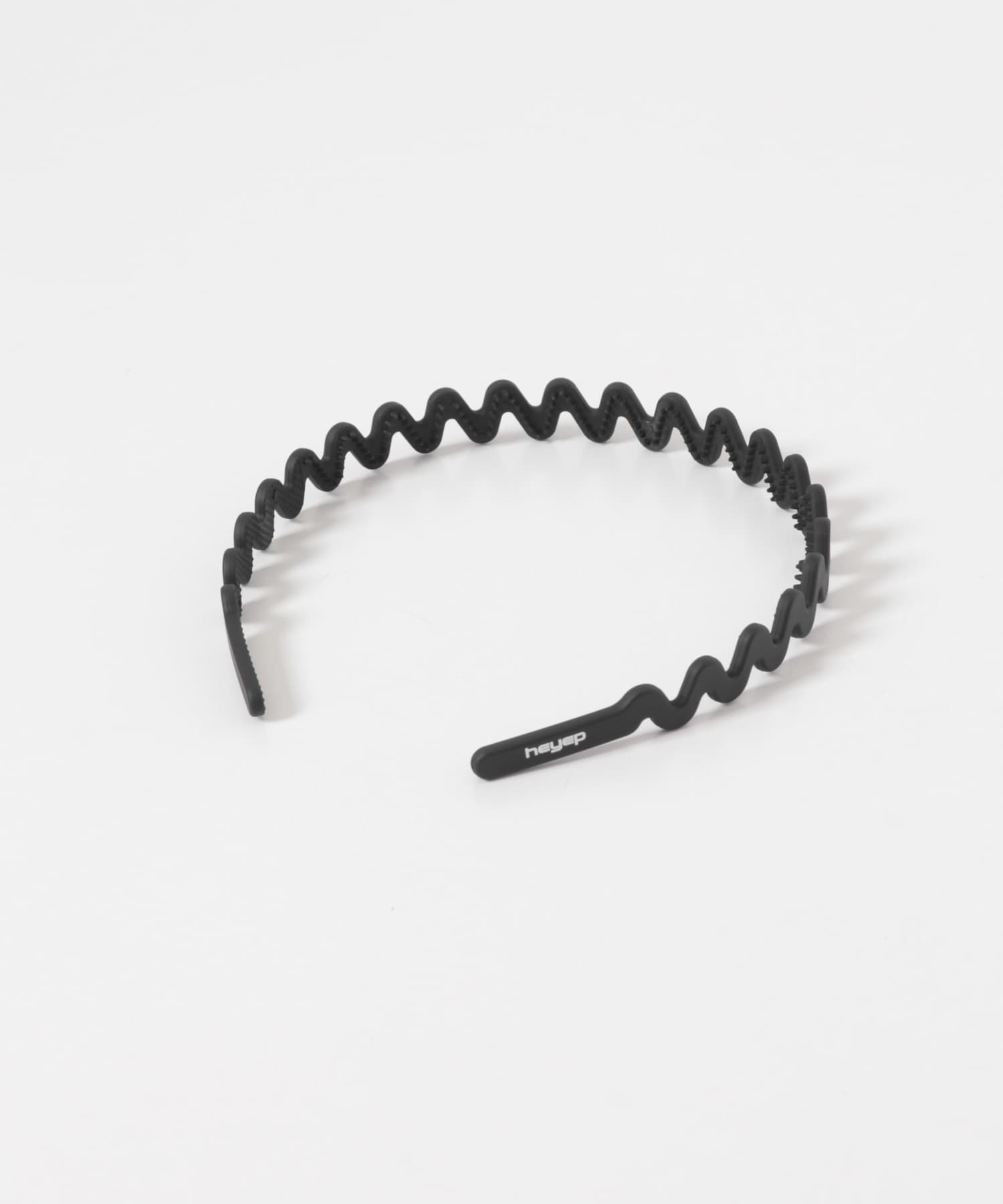 heyep　Wave Edge Headband BLACK -