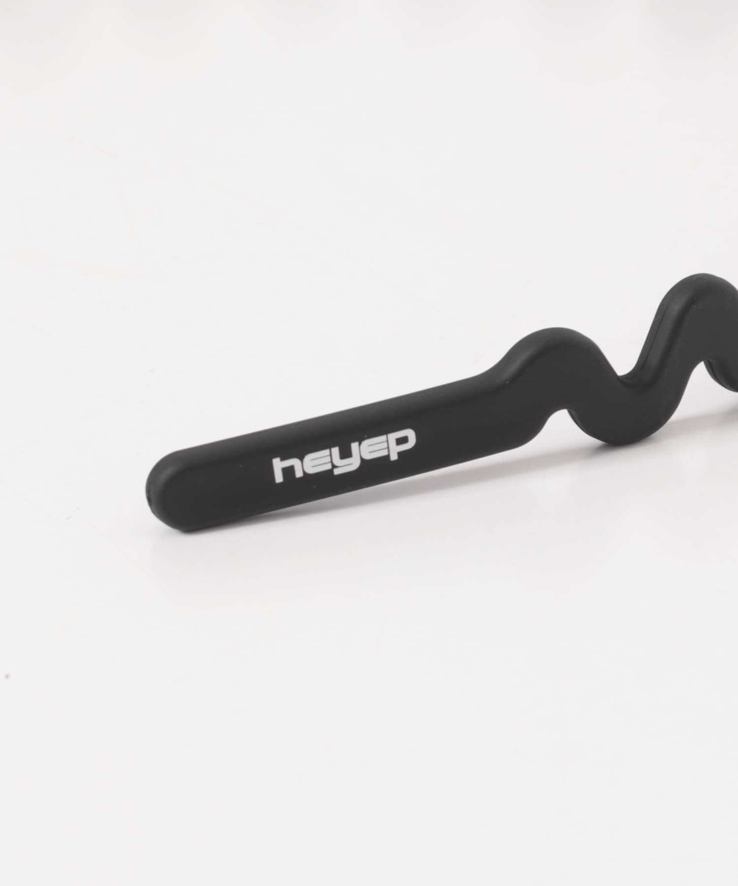 heyep　Wave Edge Headband BLACK -