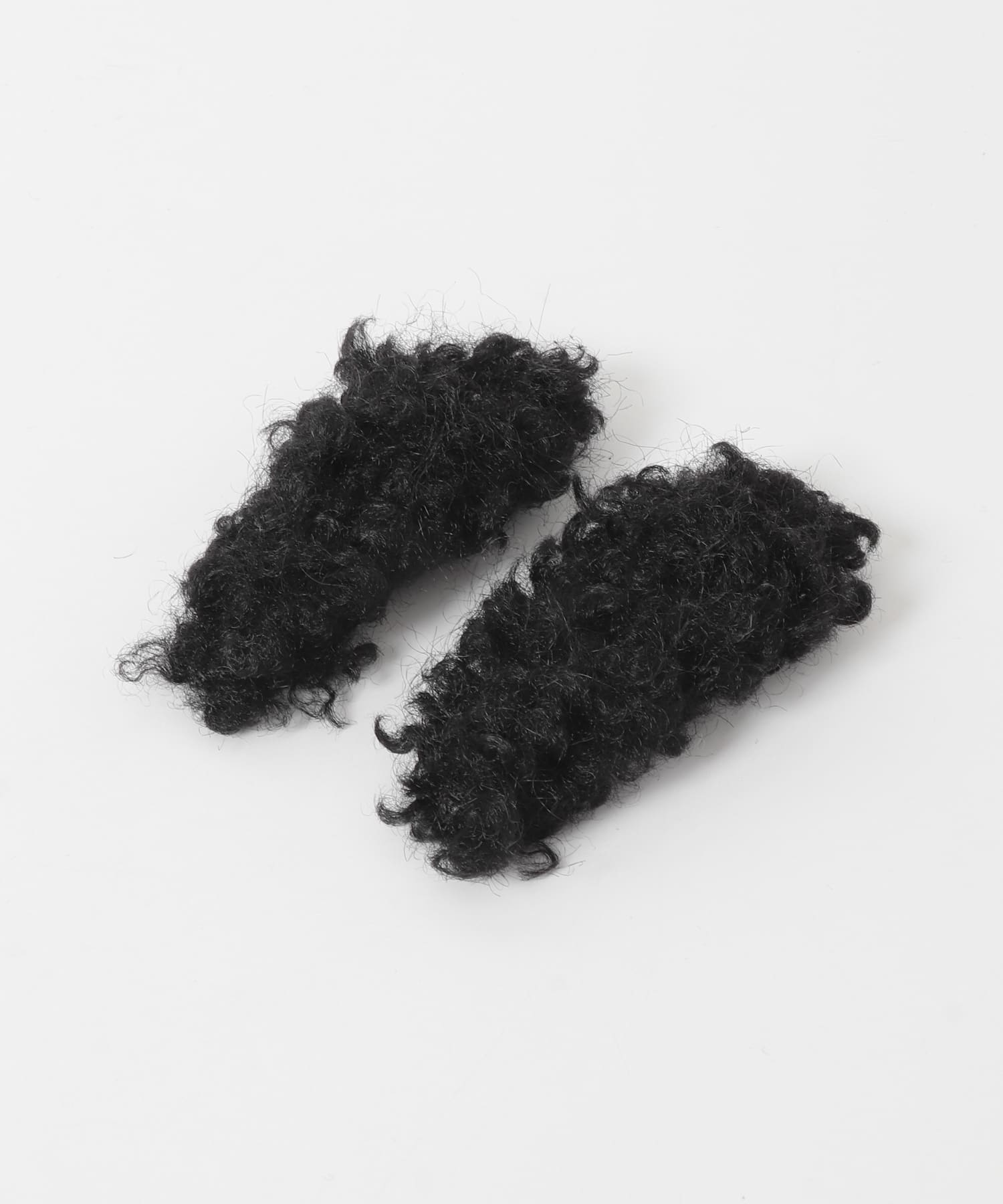 heyep　Fluffy Clips-2 Piece Set