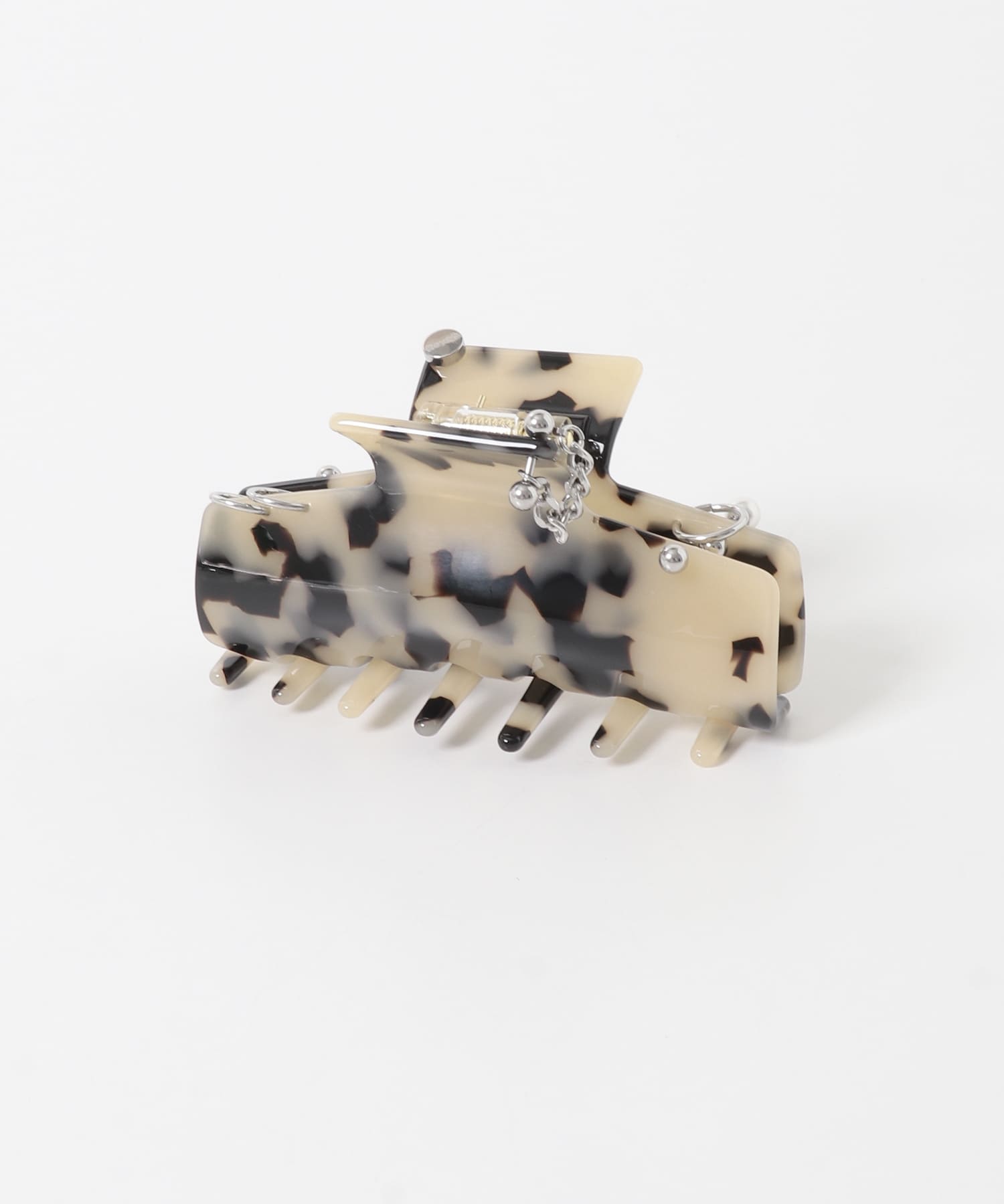 heyep　Piercing Hair Clip-M BROWN -