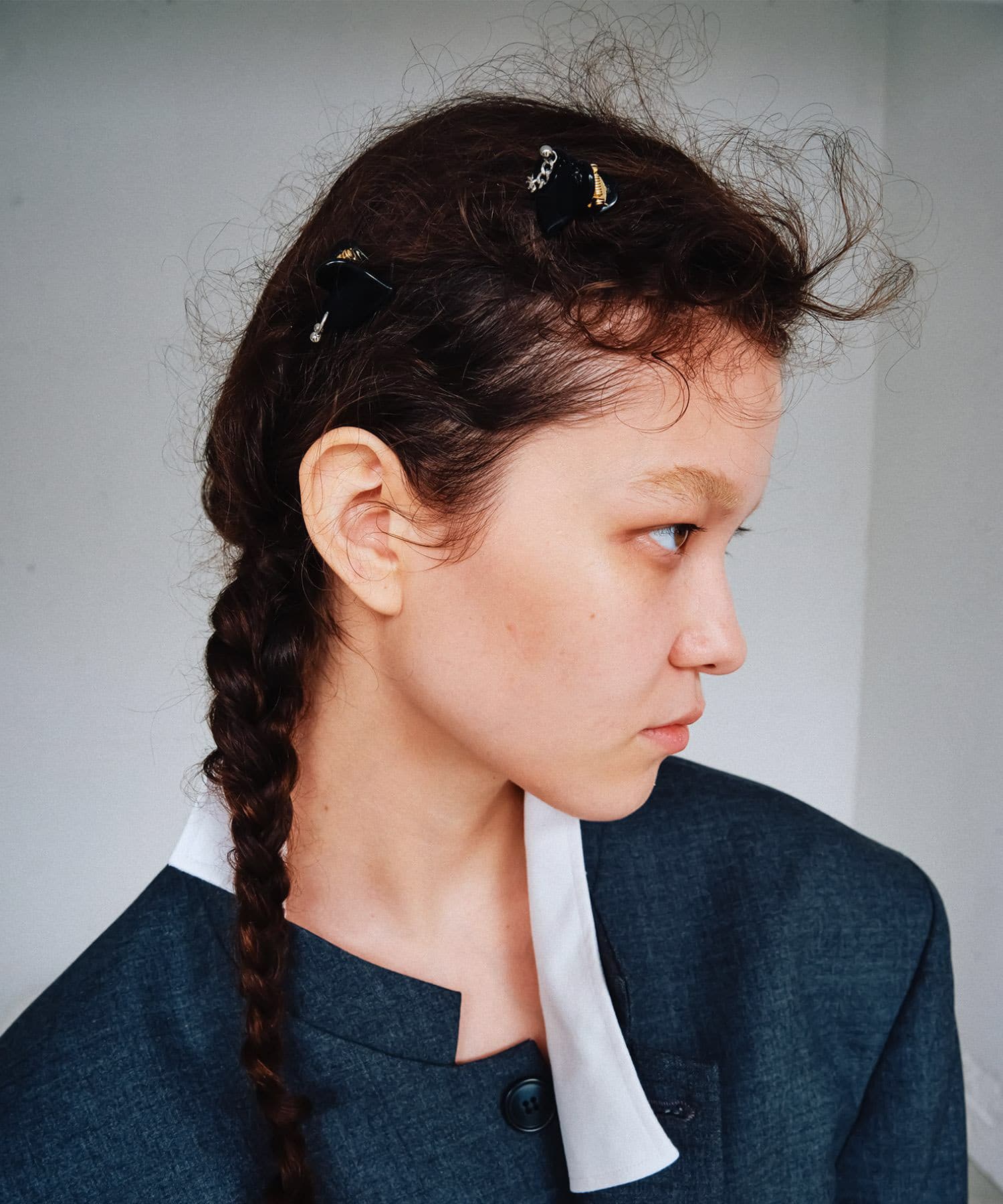 heyep　Piercing Heart Hair Clips-2