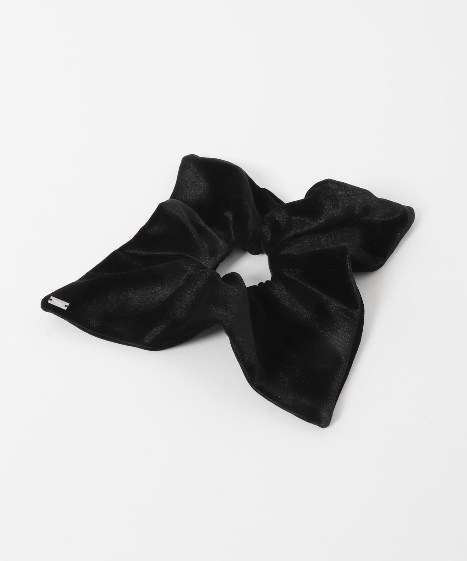 heyep　Velour Square Scrunchie M