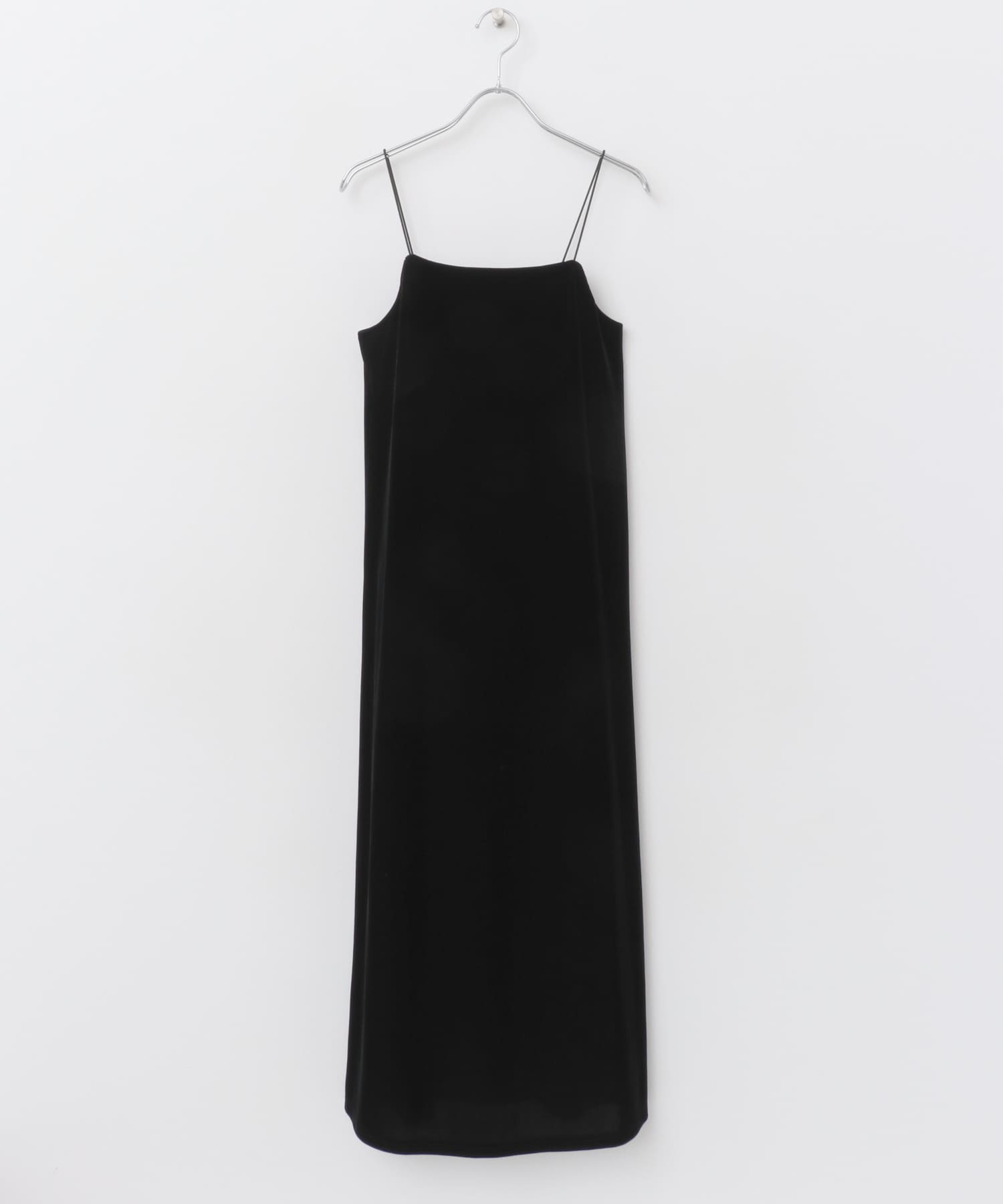 kaene　フロッキーベロア2wayドレス BK 36