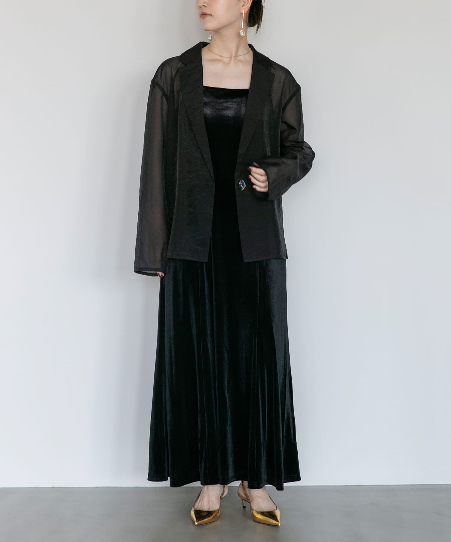 身長：162cm サイズ：36