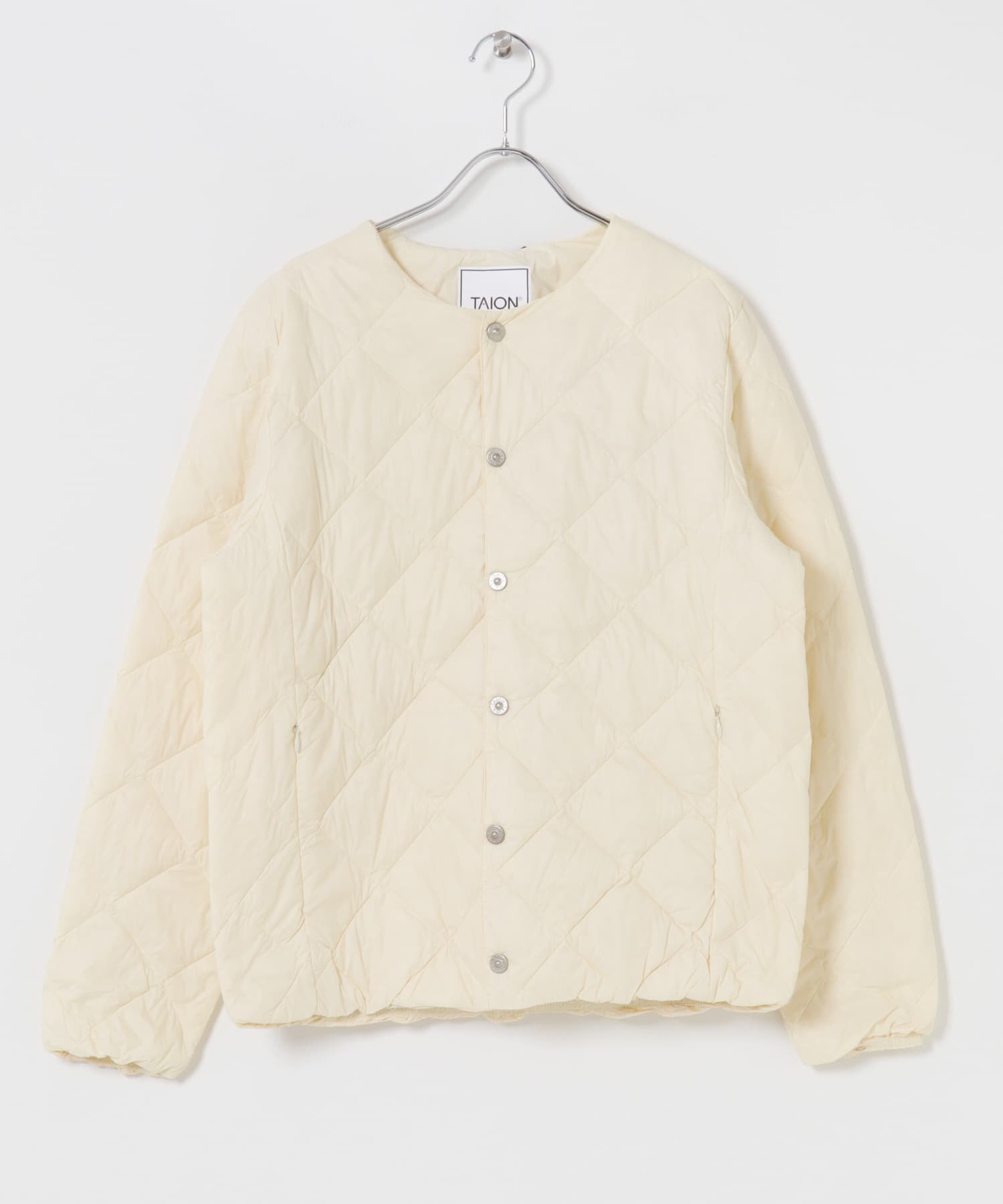 TAION　CREW NECK DOWN JACKET